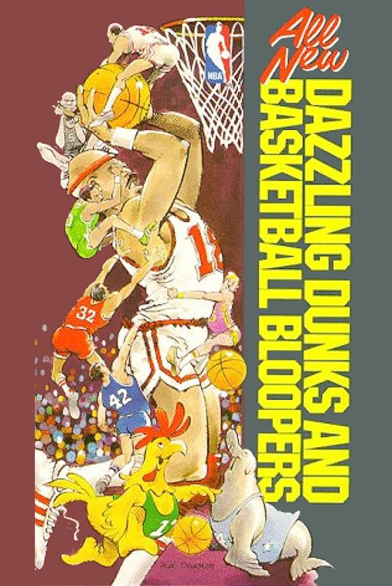 Pôster de All New Dazzling Dunks and Basketball Bloopers