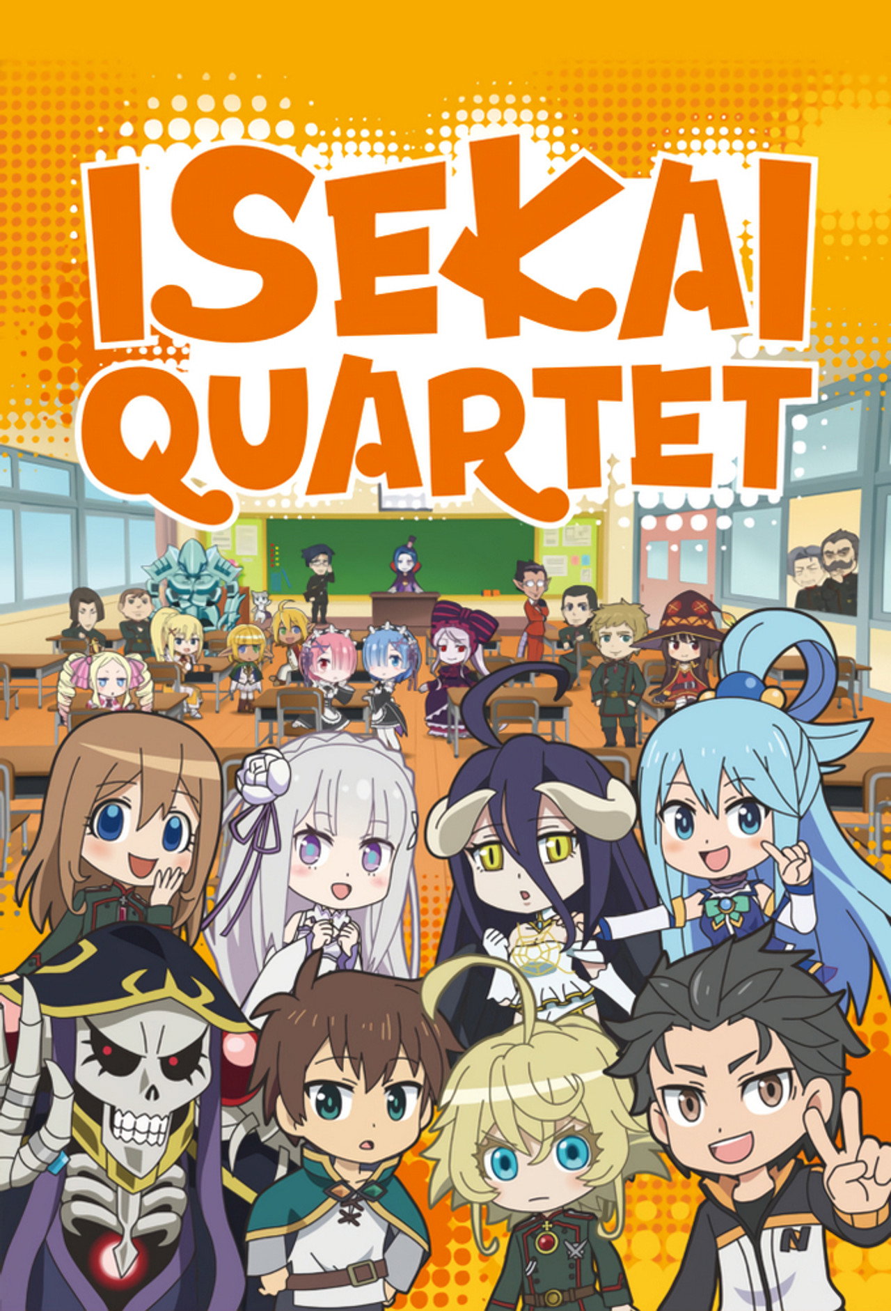 Pôster de Isekai Quartet