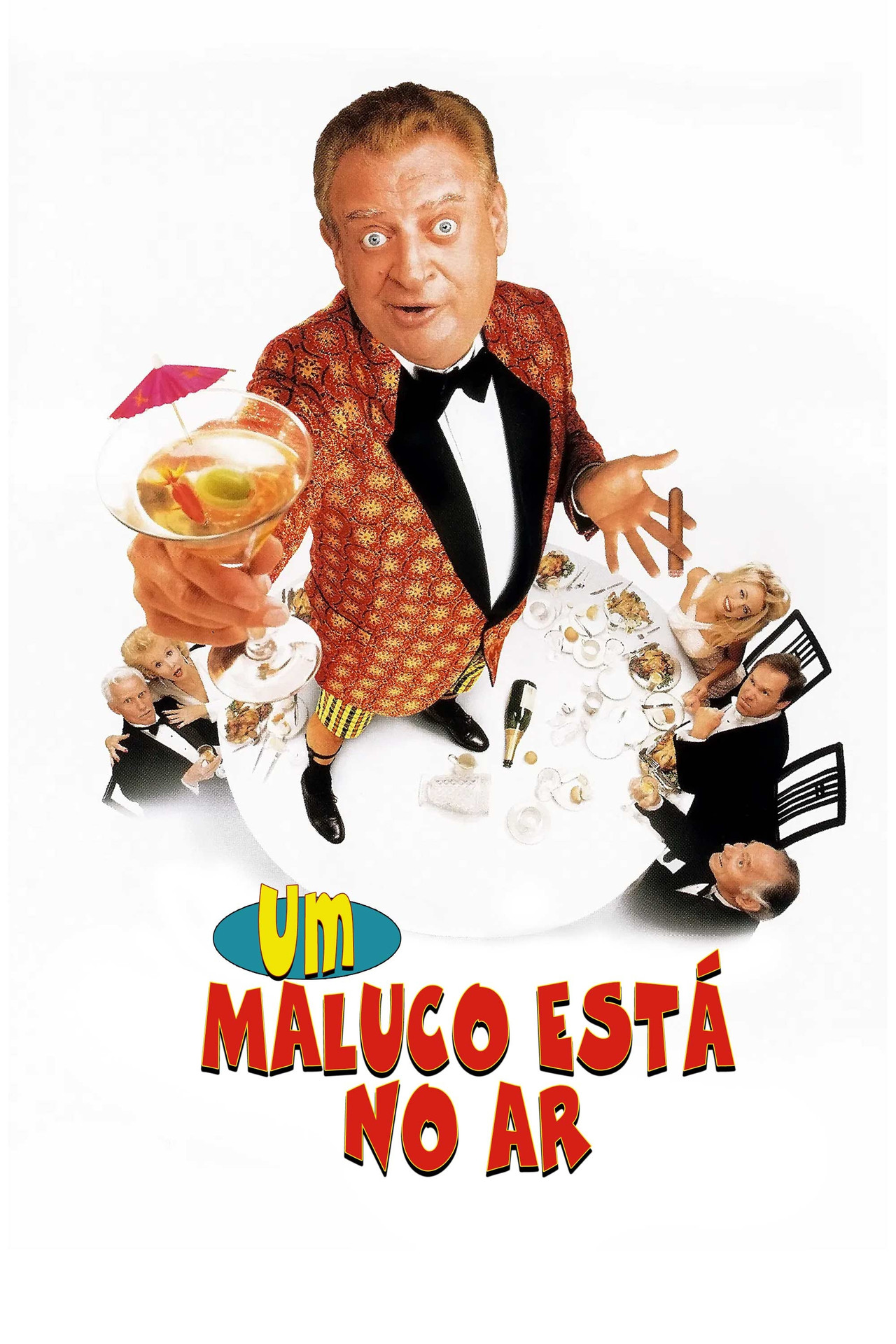 Pôster de Um Maluco Está No Ar