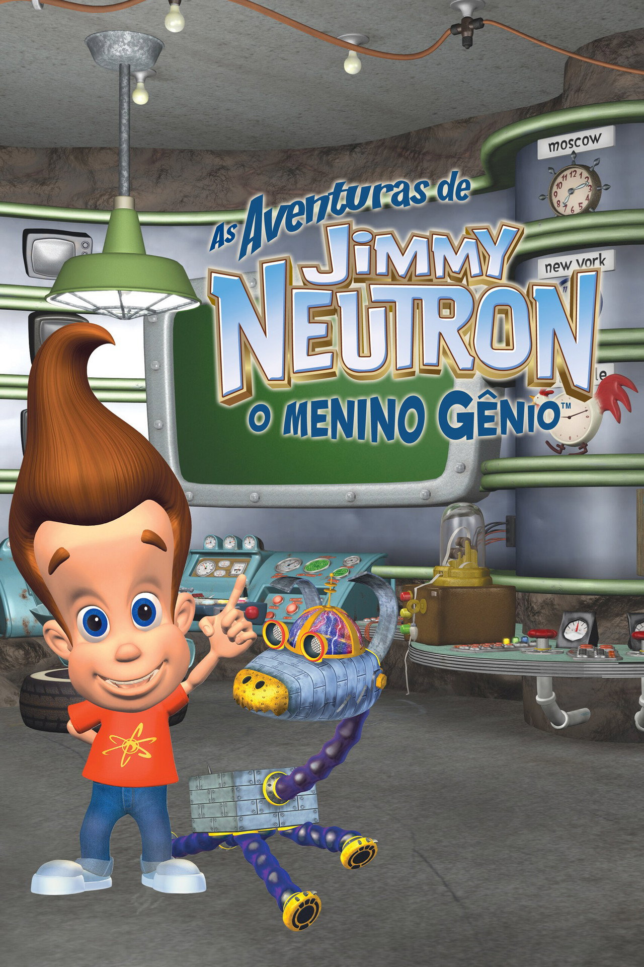 Pôster de As Aventuras de Jimmy Neutron, O Menino Gênio