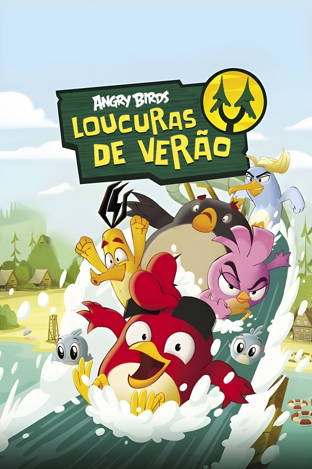 Pôster de Angry Birds: Loucuras de Verão