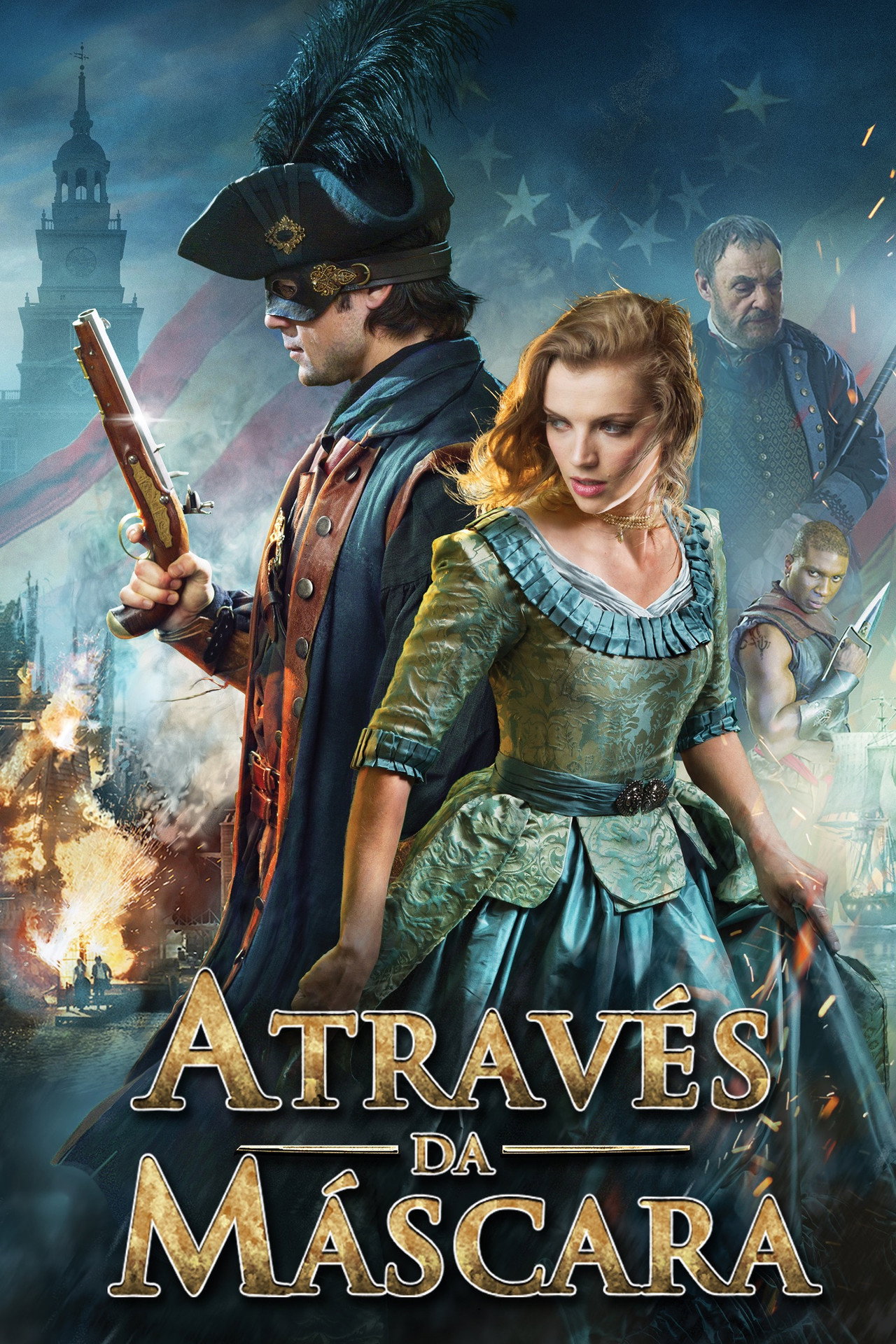 Pôster de Através da Máscara