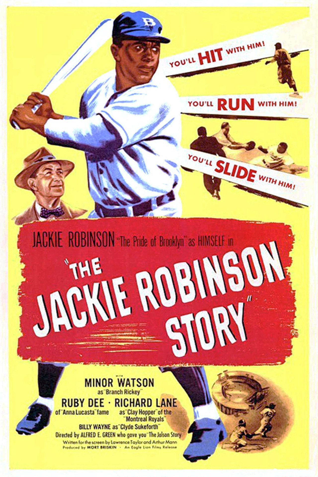 Pôster de The Jackie Robinson Story