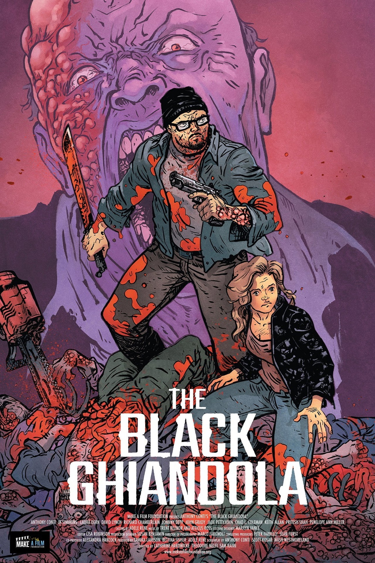 Pôster de The Black Ghiandola