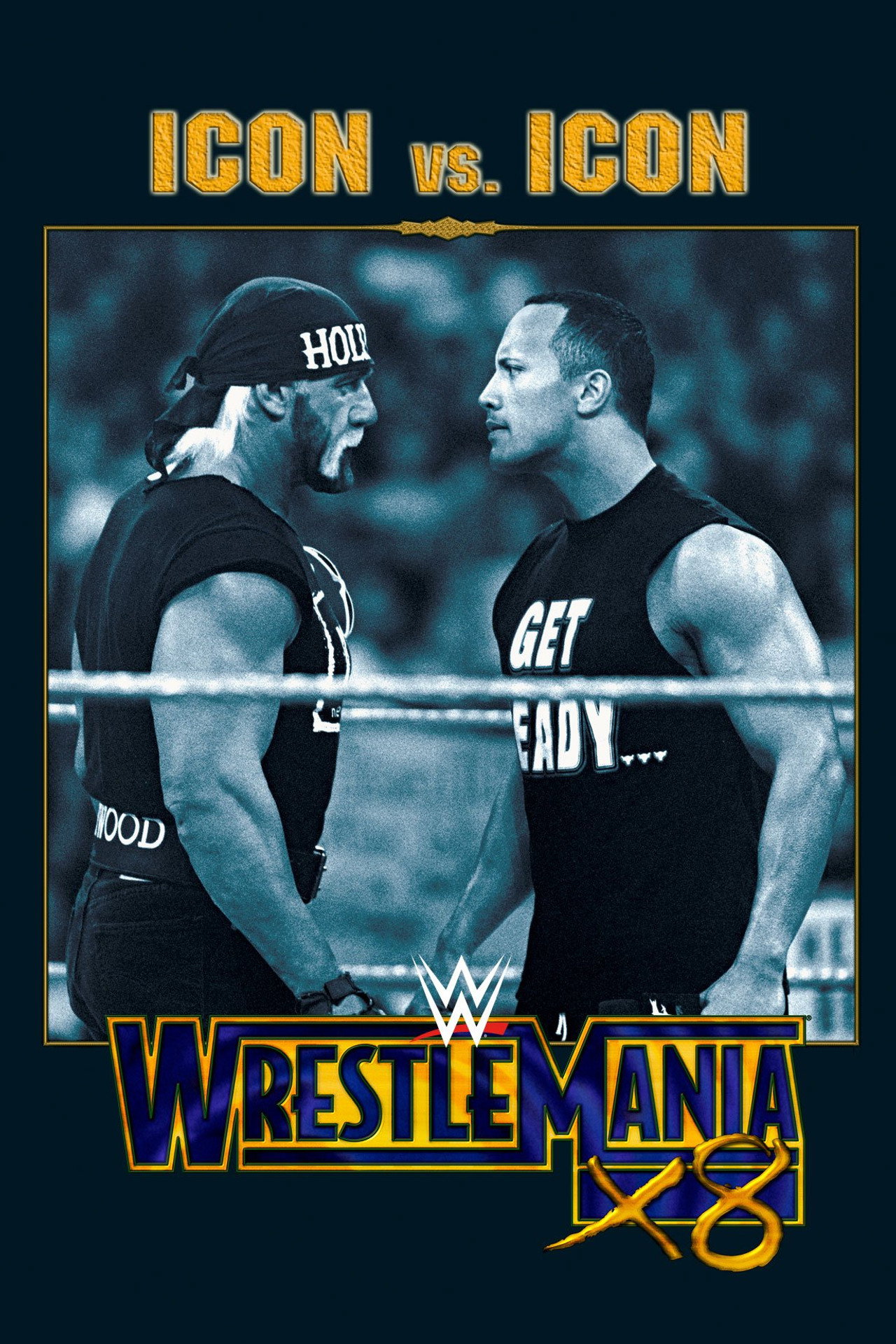 Pôster de WWE Wrestlemania X8