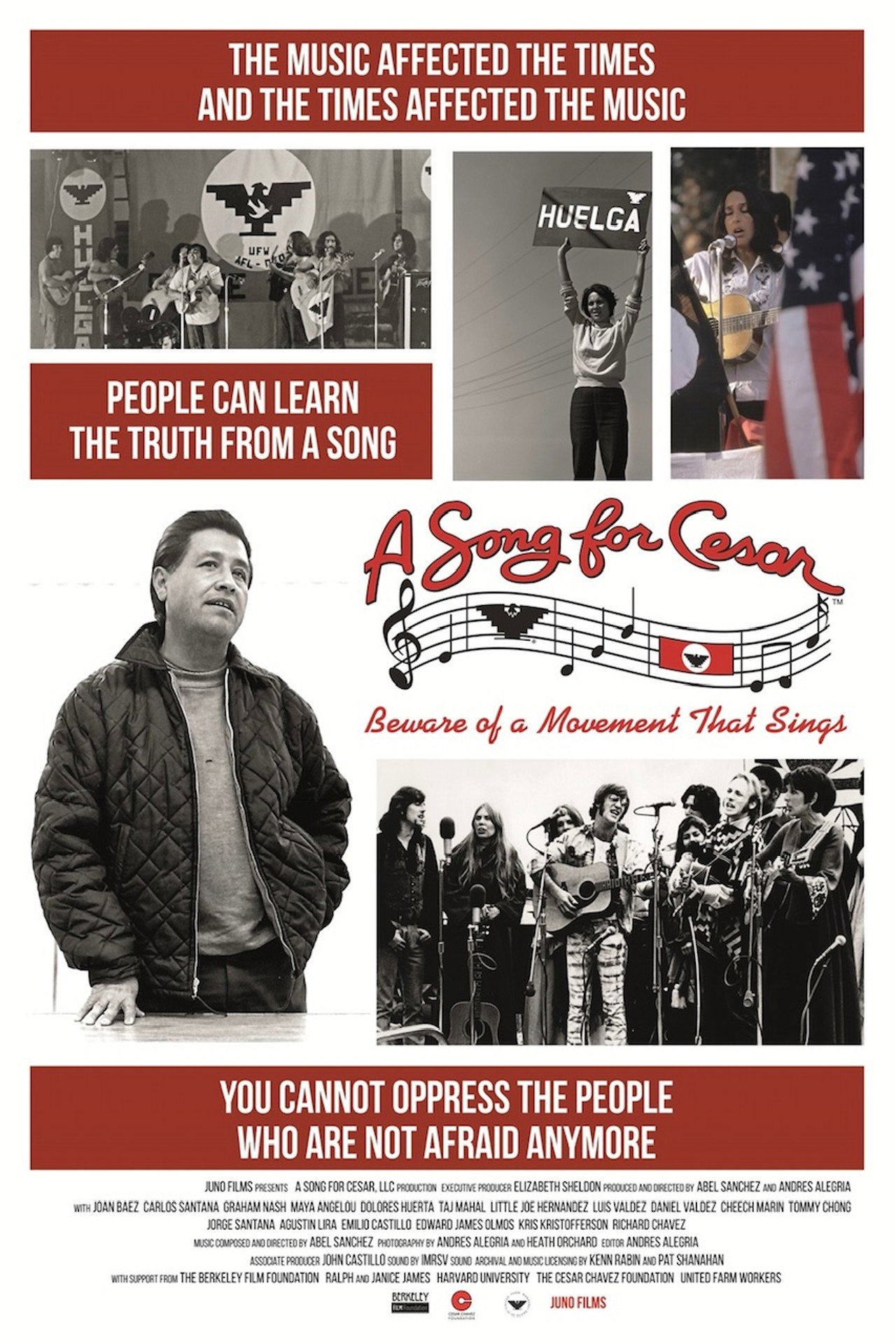 Pôster de A Song for Cesar: Beware a Movement That Sings