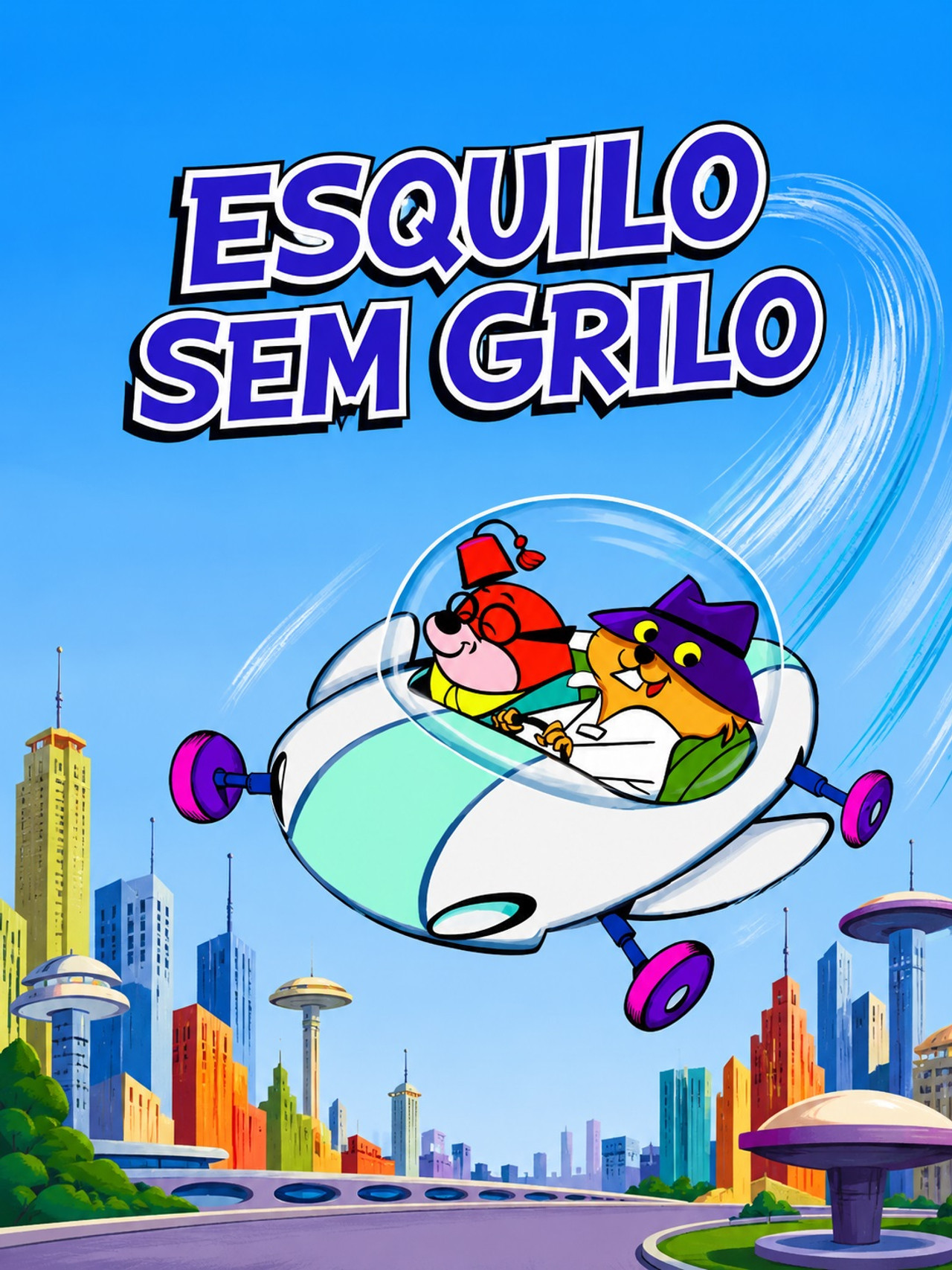 Pôster de Esquilo Sem Grilo