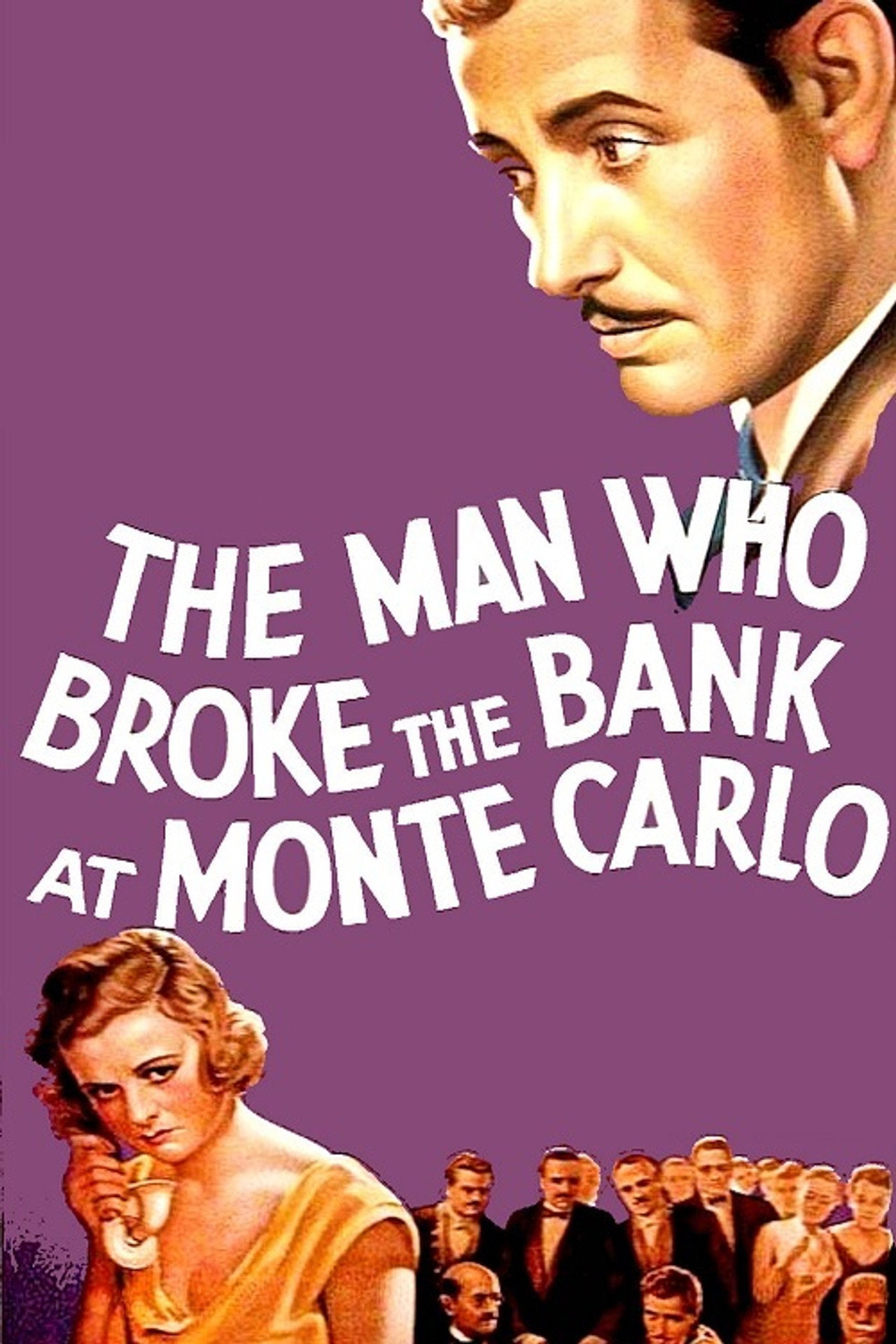 Pôster de The Man Who Broke the Bank at Monte Carlo