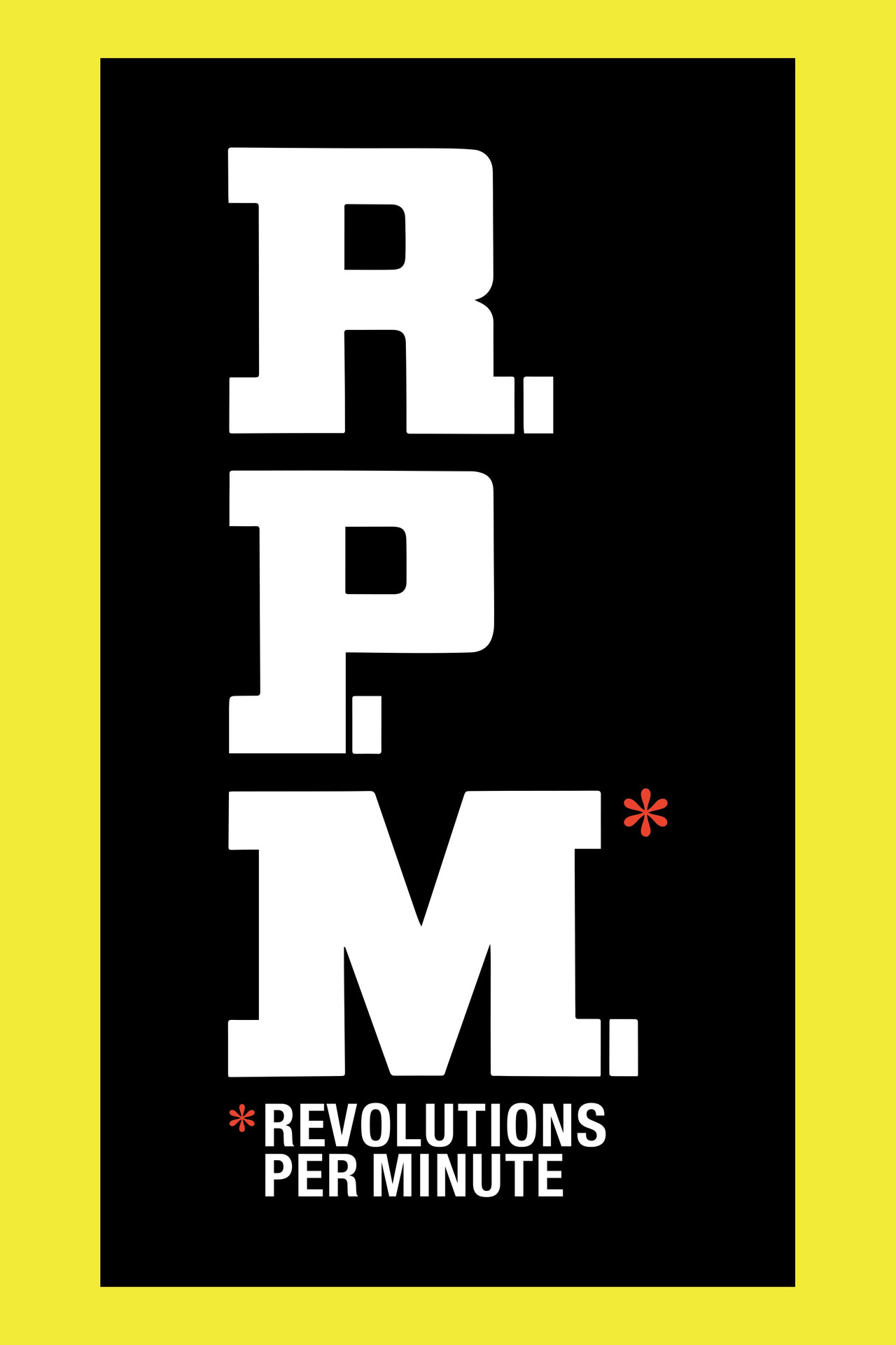 Pôster de R.P.M. - Revoluções Por Minuto