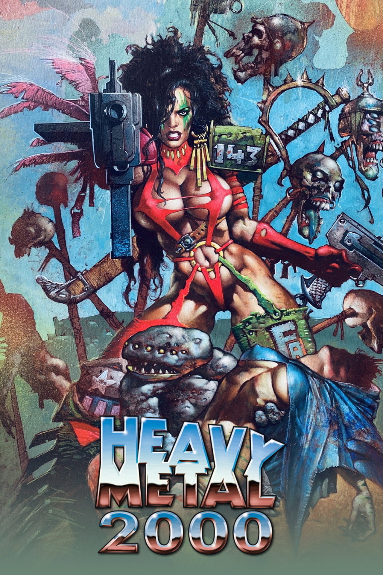 Pôster de Heavy Metal 2000