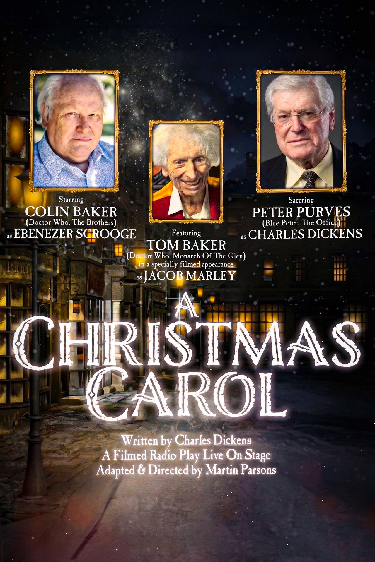 Pôster de A Christmas Carol - A Filmed Radio Play Live on Stage