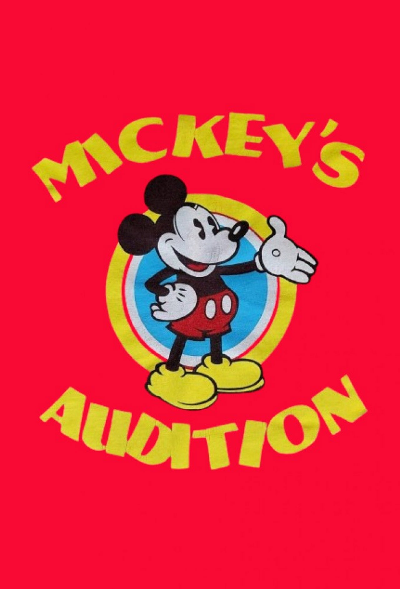 Pôster de Mickey's Audition