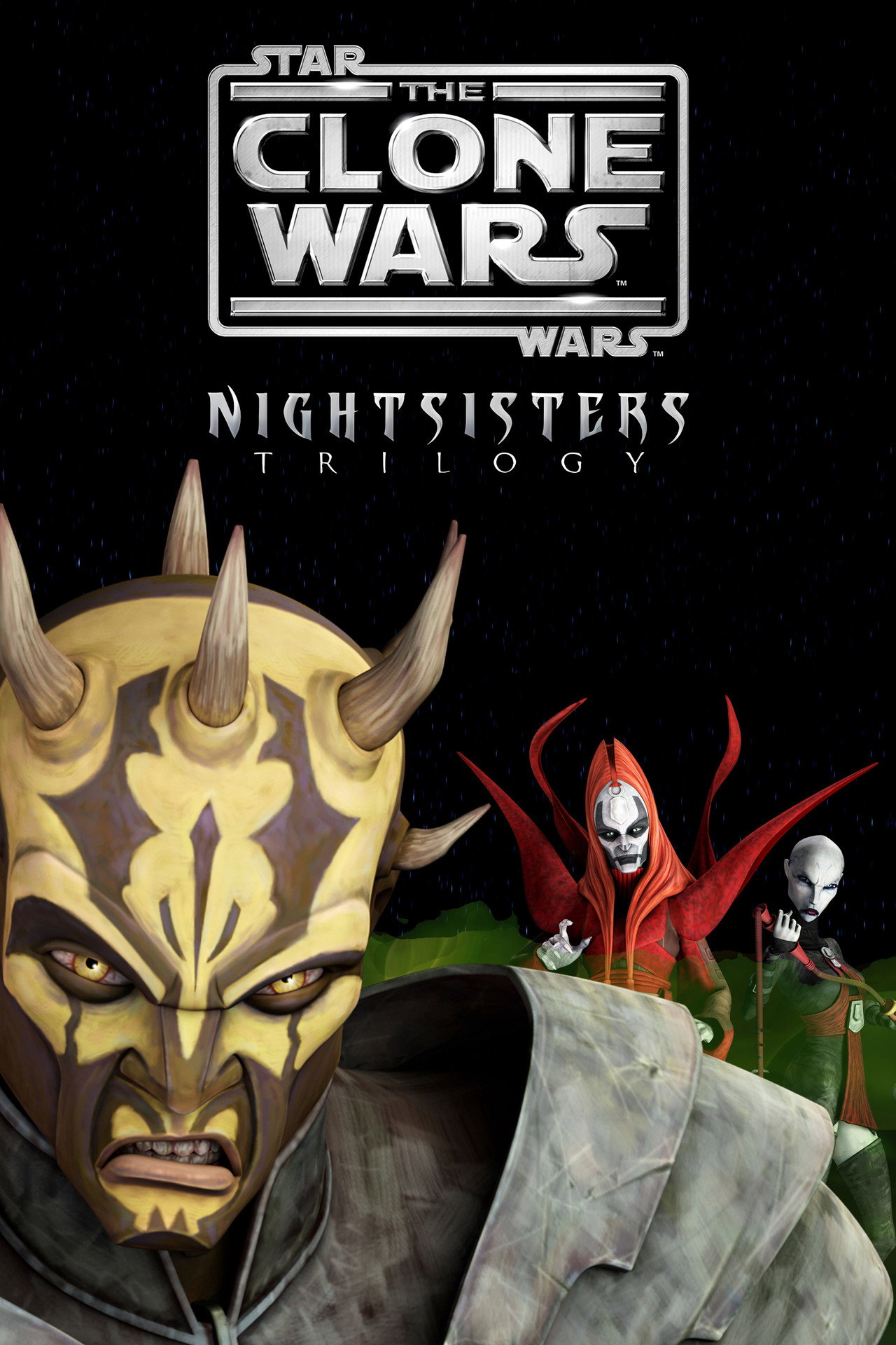 Pôster de Star Wars: The Clone Wars - The Nightsisters Trilogy