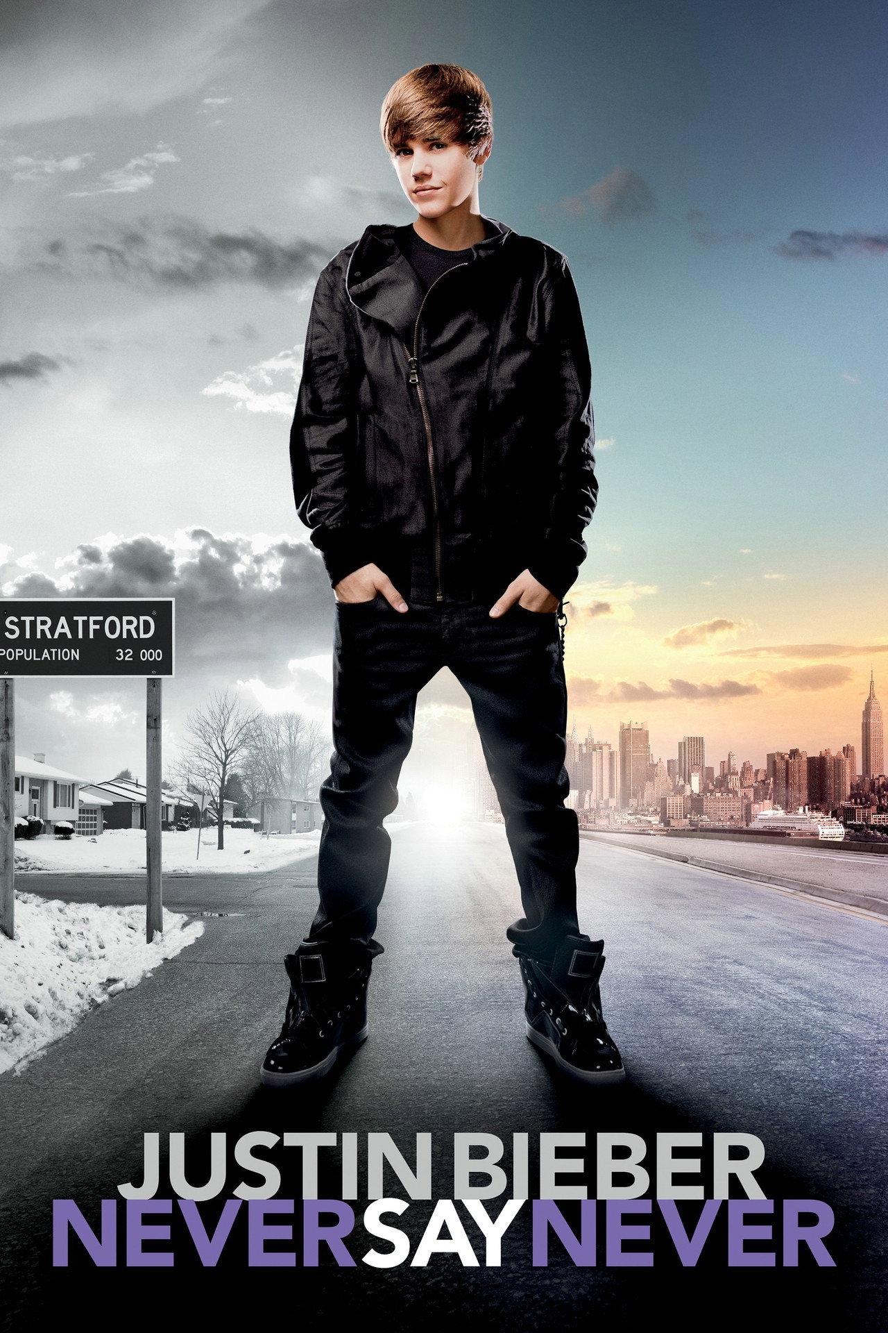 Pôster de Justin Bieber: Never Say Never