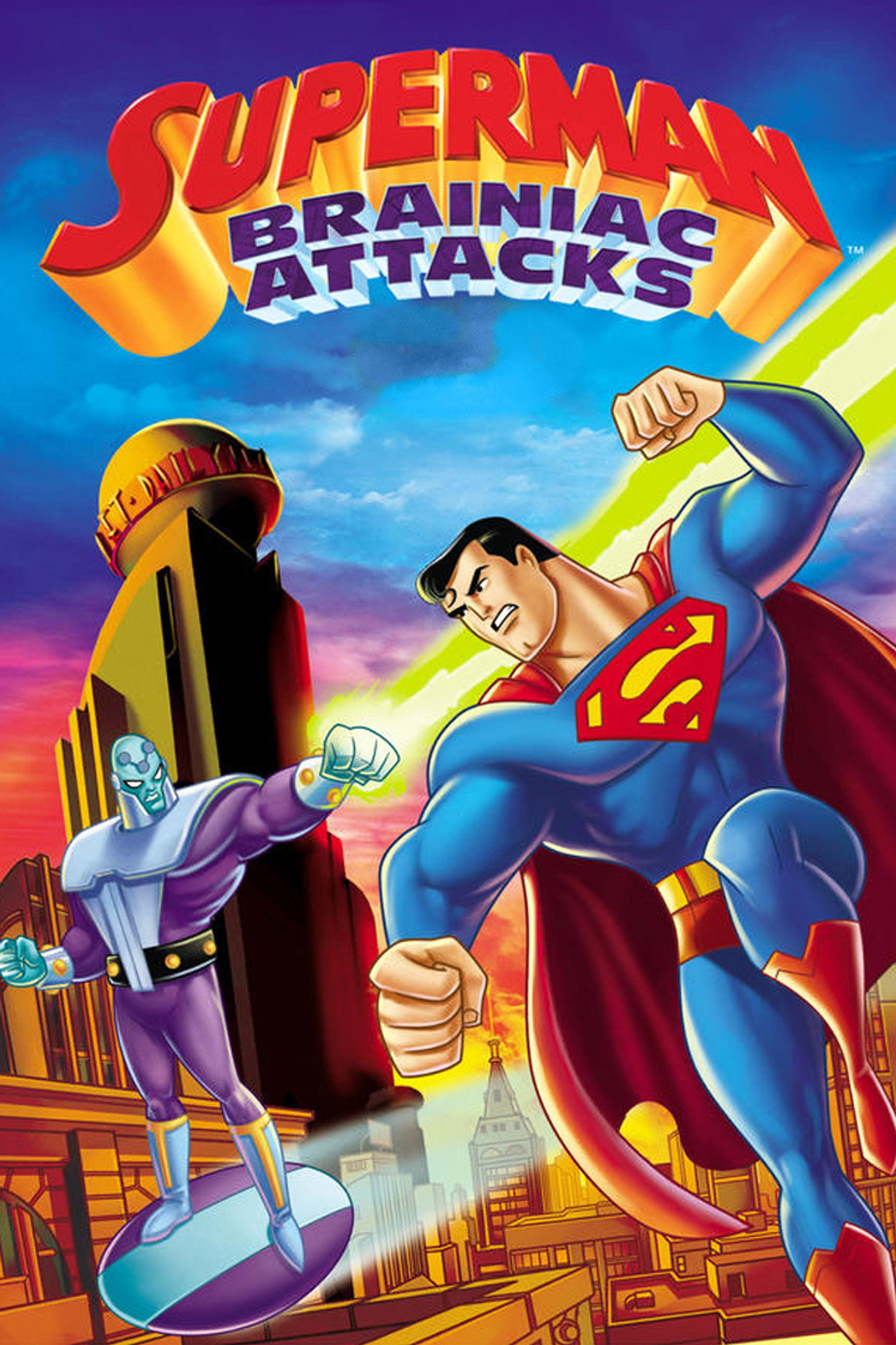 Pôster de Superman: Brainiac Attacks