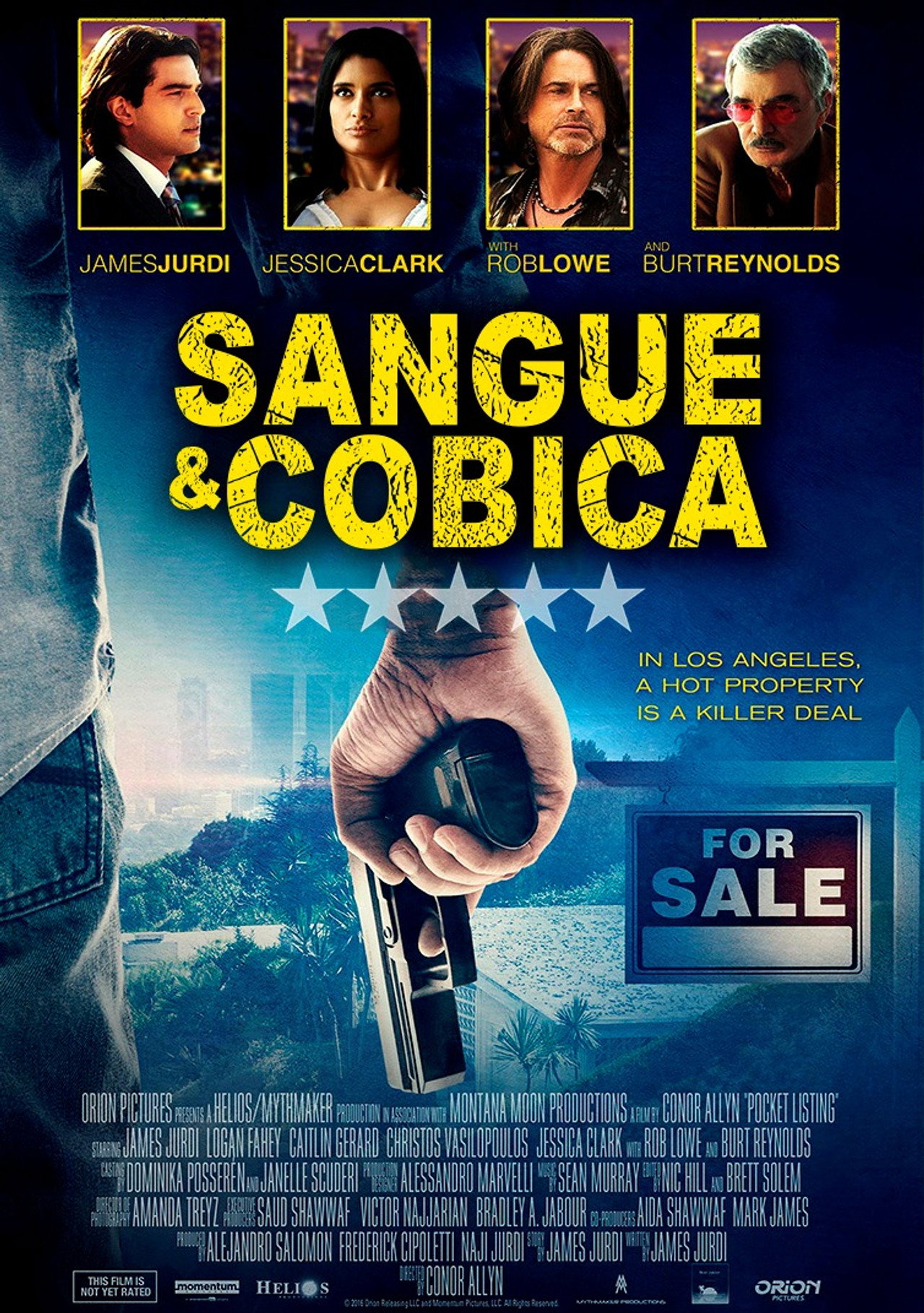 Pôster de Sangue e Cobiça