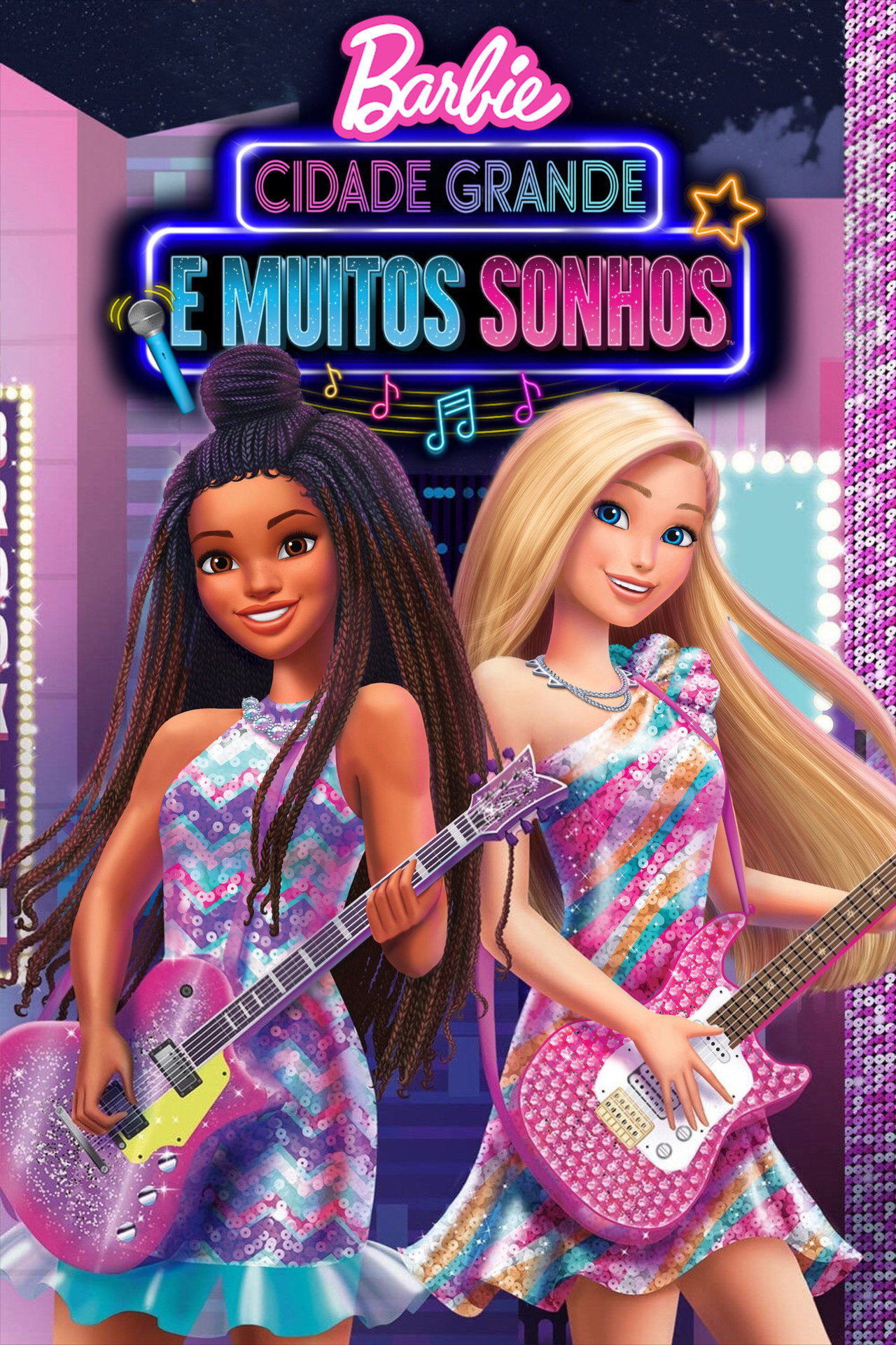 Pôster de Barbie: Cidade Grande e Muitos Sonhos