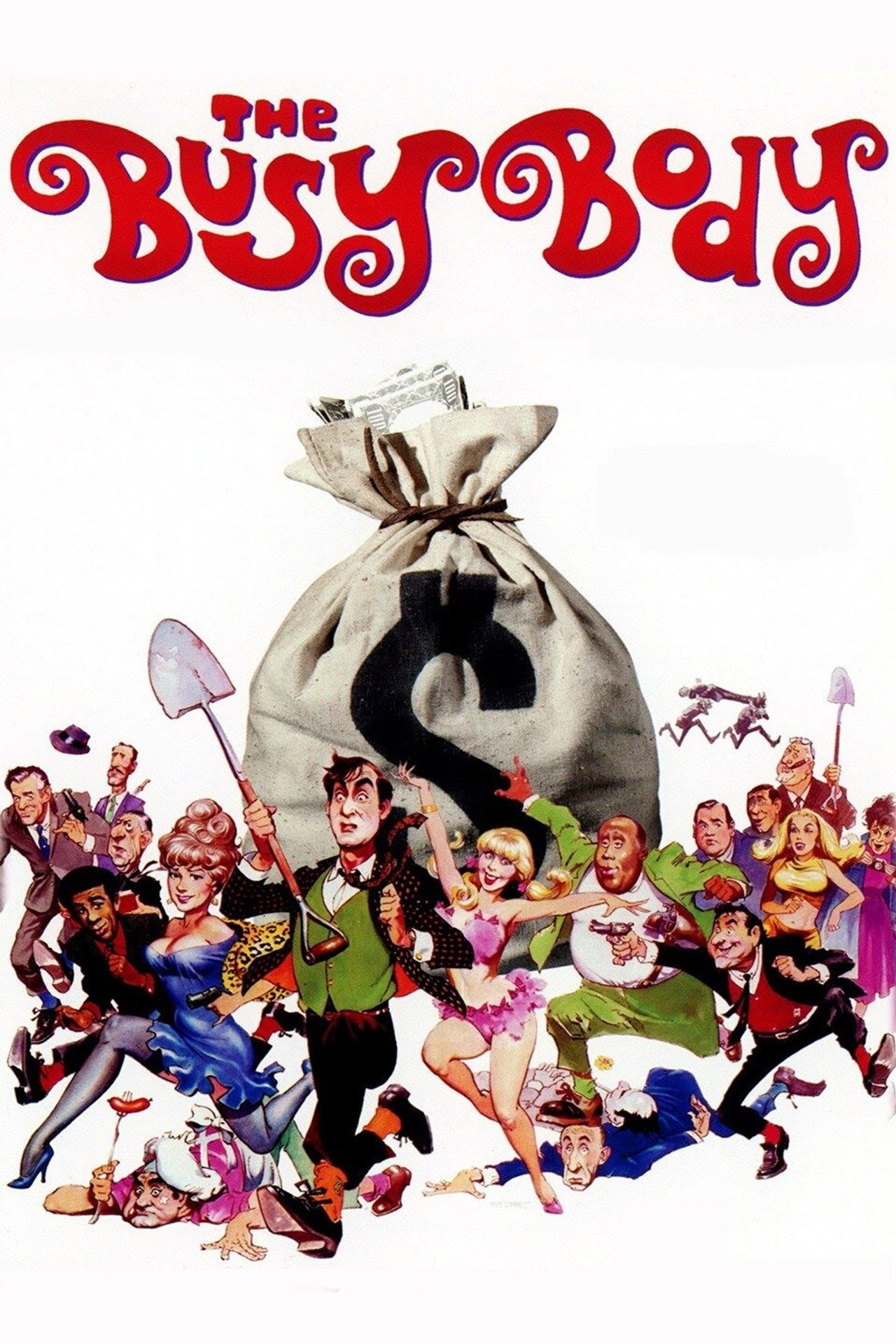 Pôster de The Busy Body