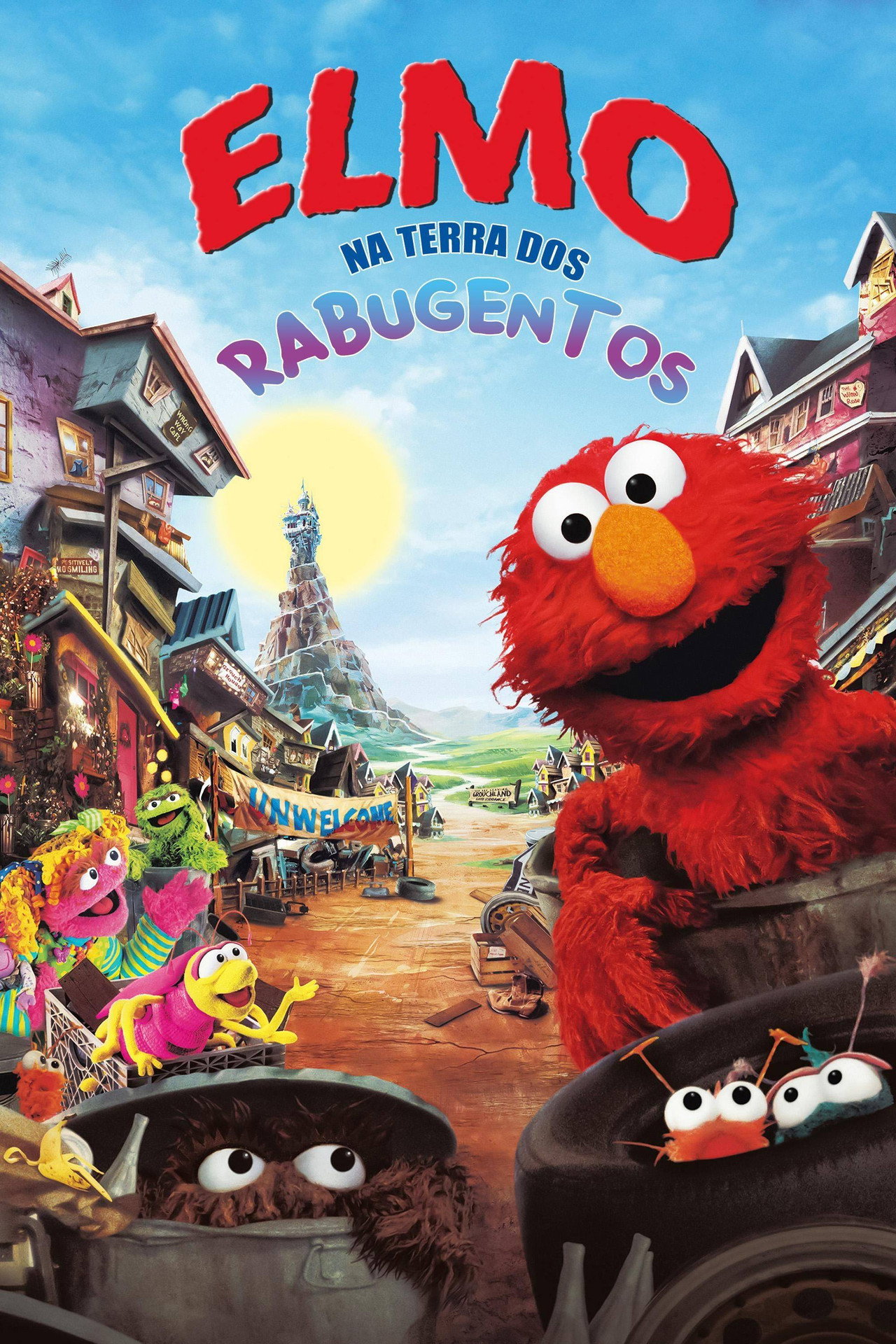 Pôster de Elmo na Terra dos Rabugentos