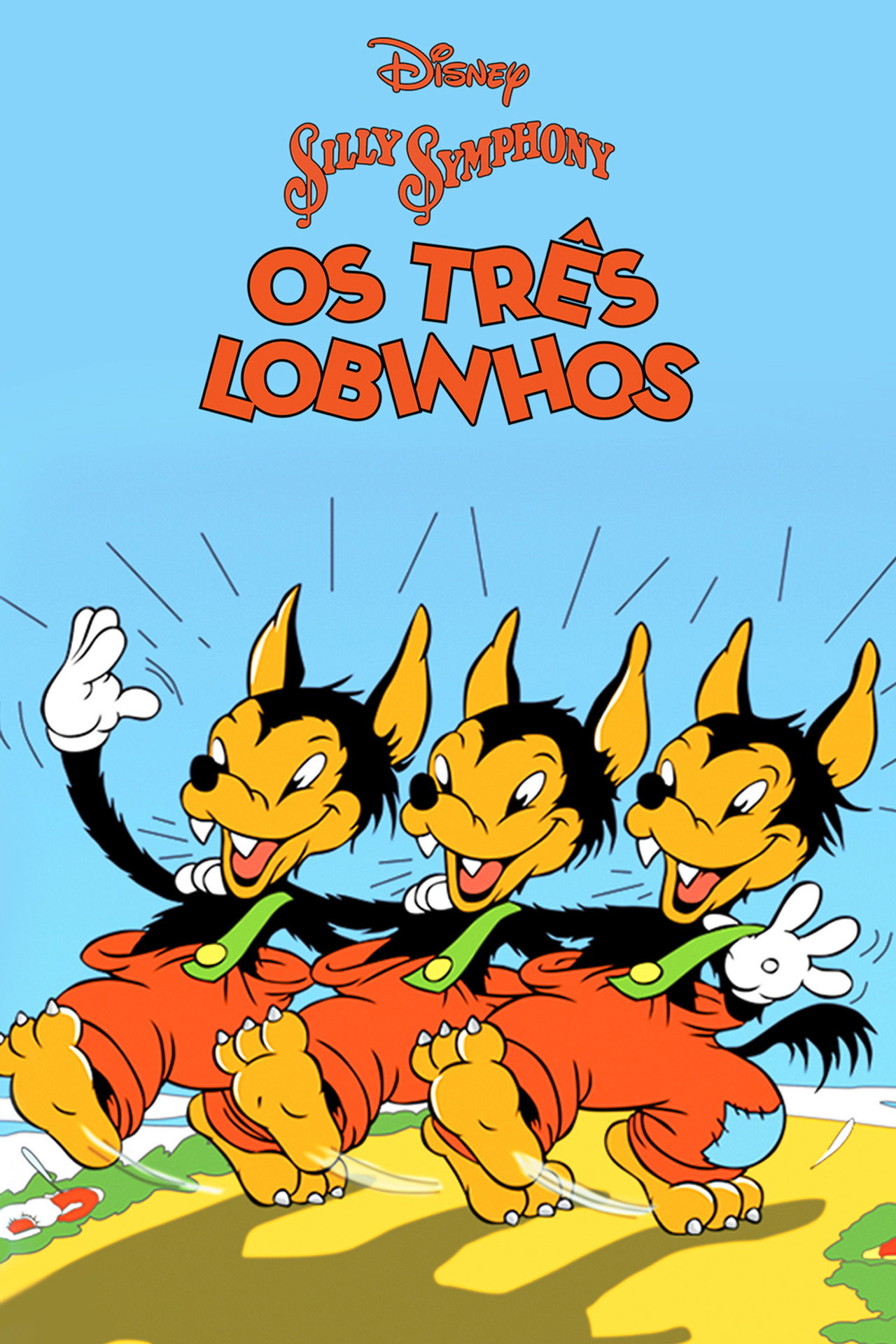 Pôster de Os Três Lobinhos