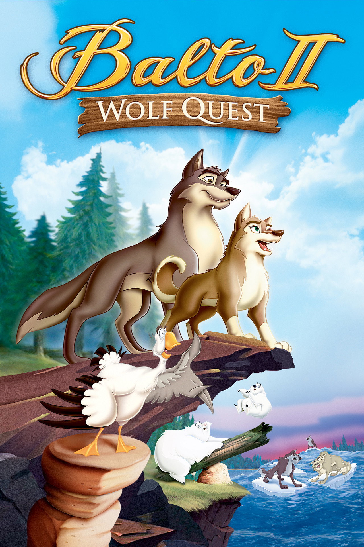 Pôster de Balto: Wolf Quest