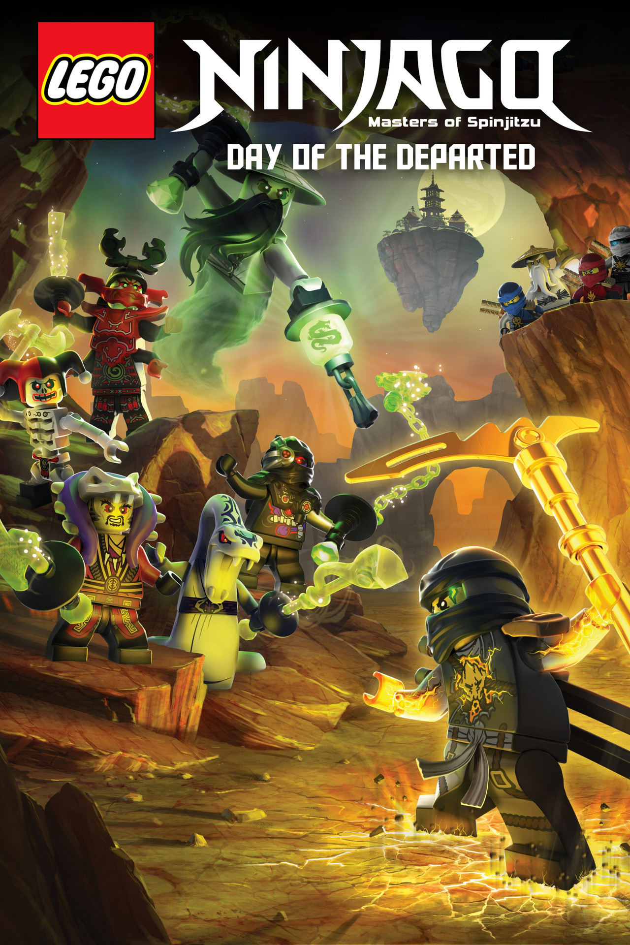 Pôster de Ninjago: Masters of Spinjitzu - Day of the Departed