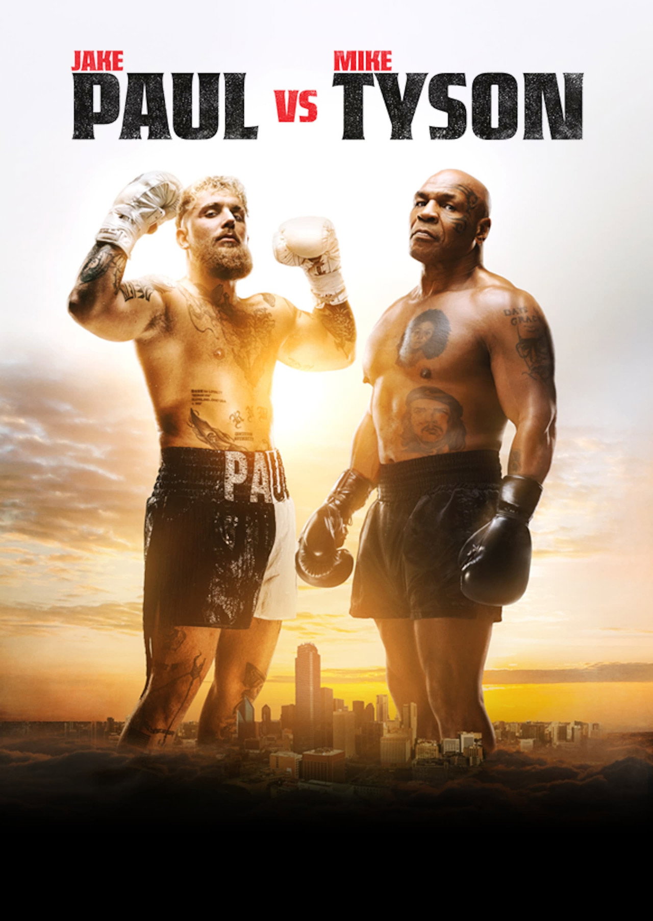 Pôster de Jake Paul vs. Mike Tyson