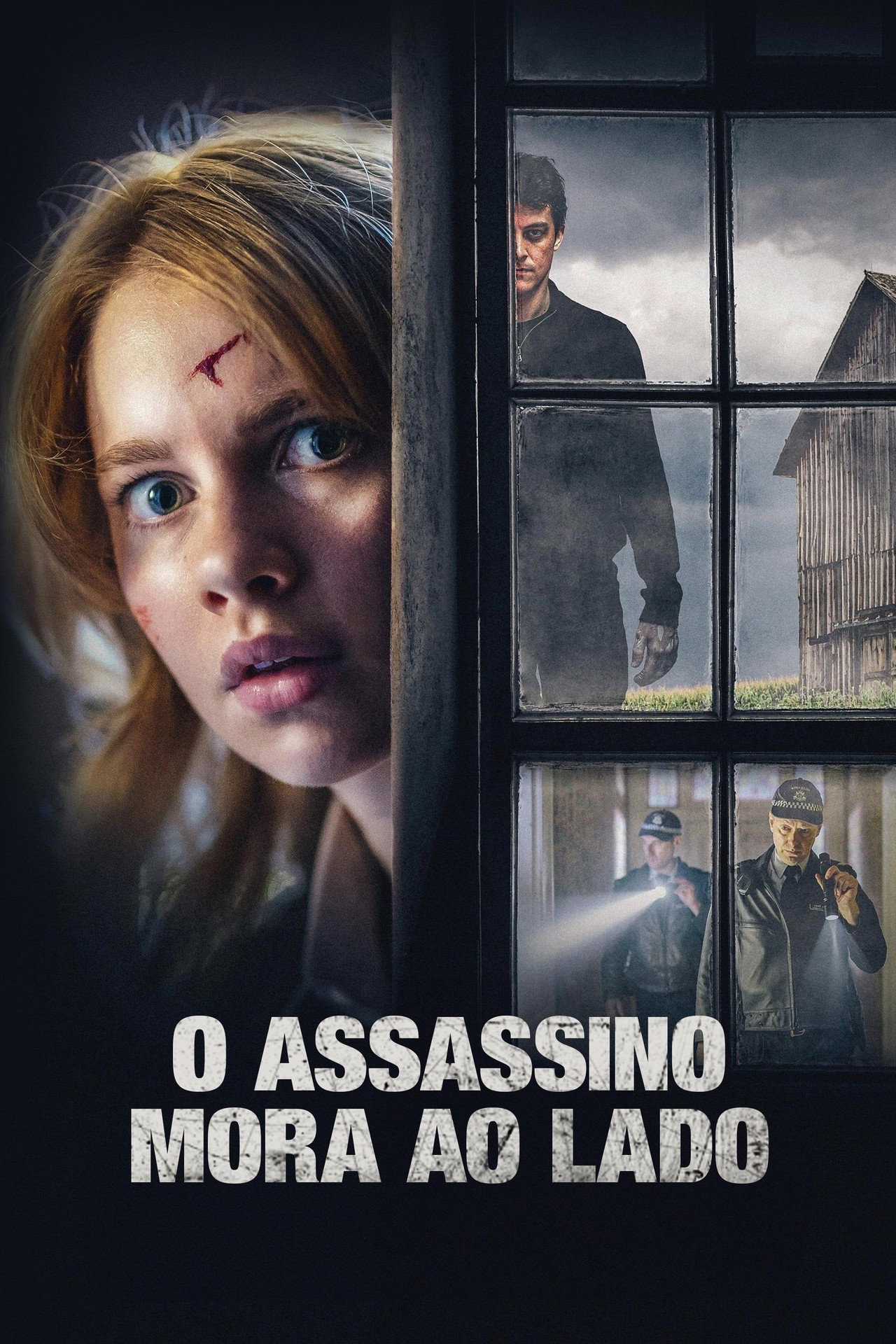 Pôster de O Assassino Mora ao Lado