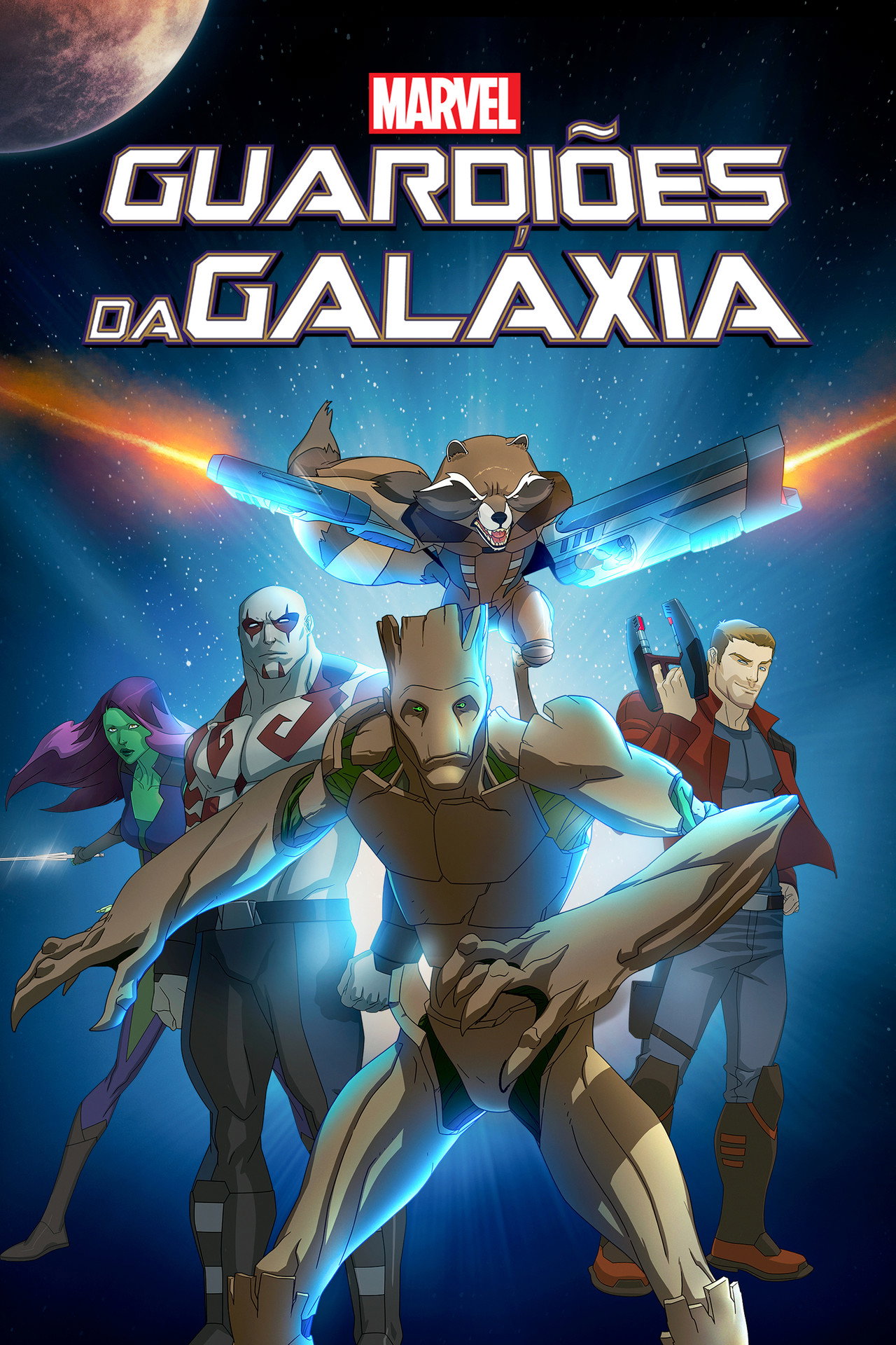 Pôster de Marvel - Guardiões da Galáxia