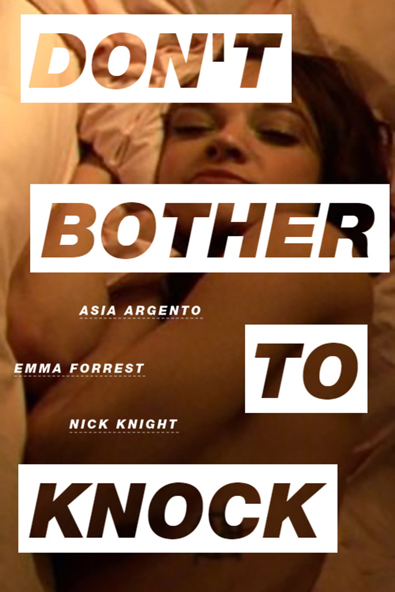 Pôster de Don't Bother to Knock