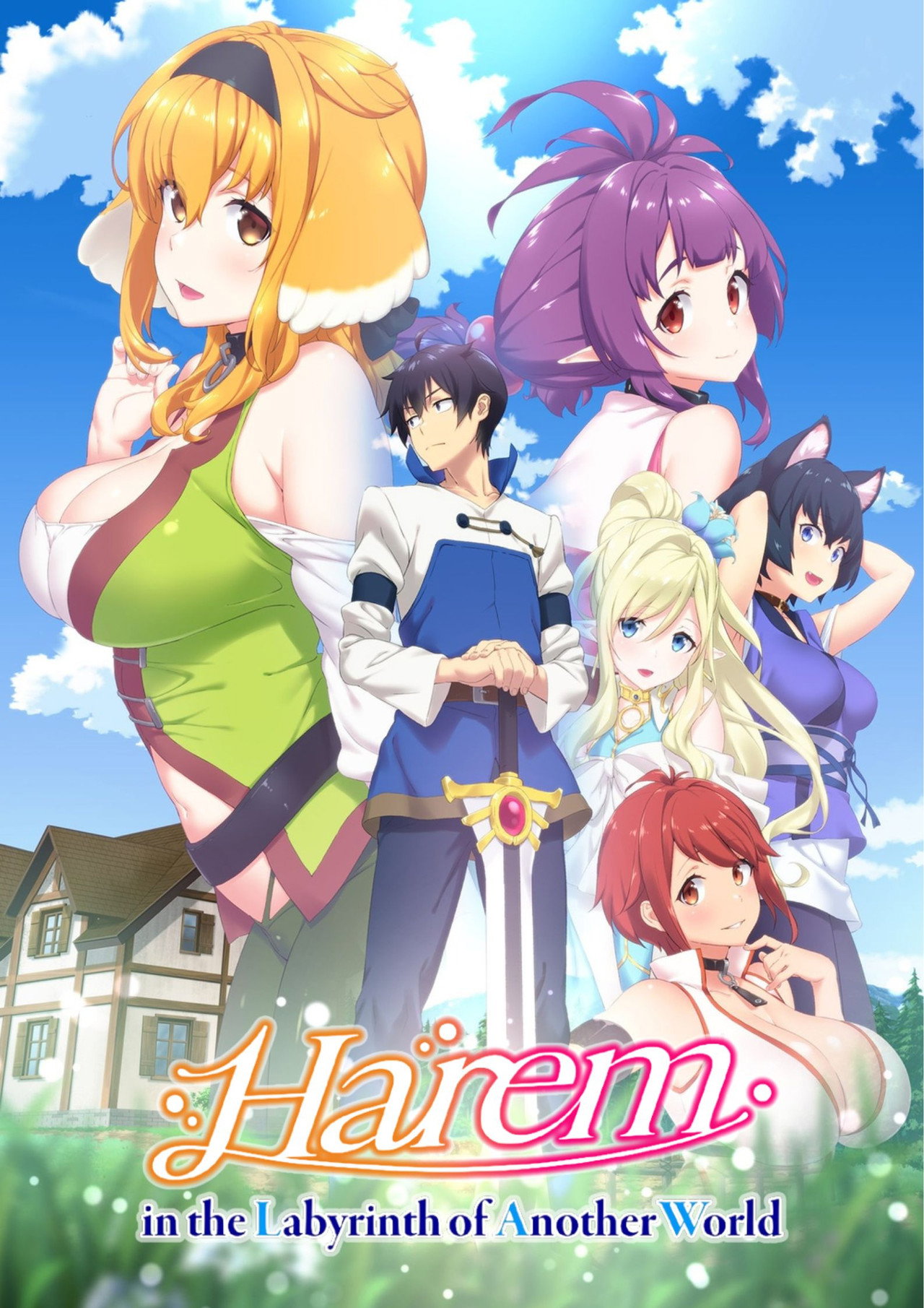 Pôster de Harem in the Labyrinth of Another World