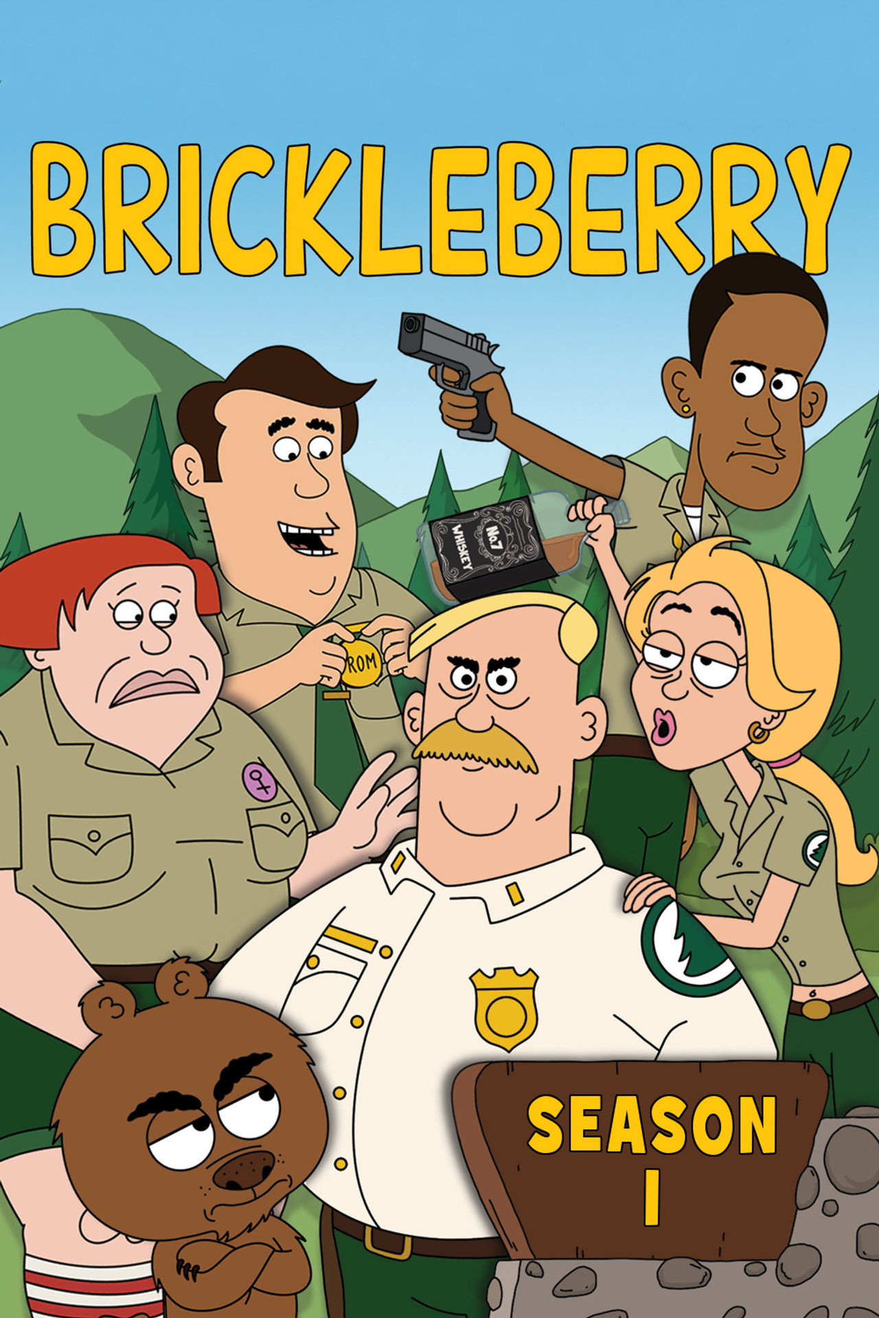 Pôster de Brickleberry