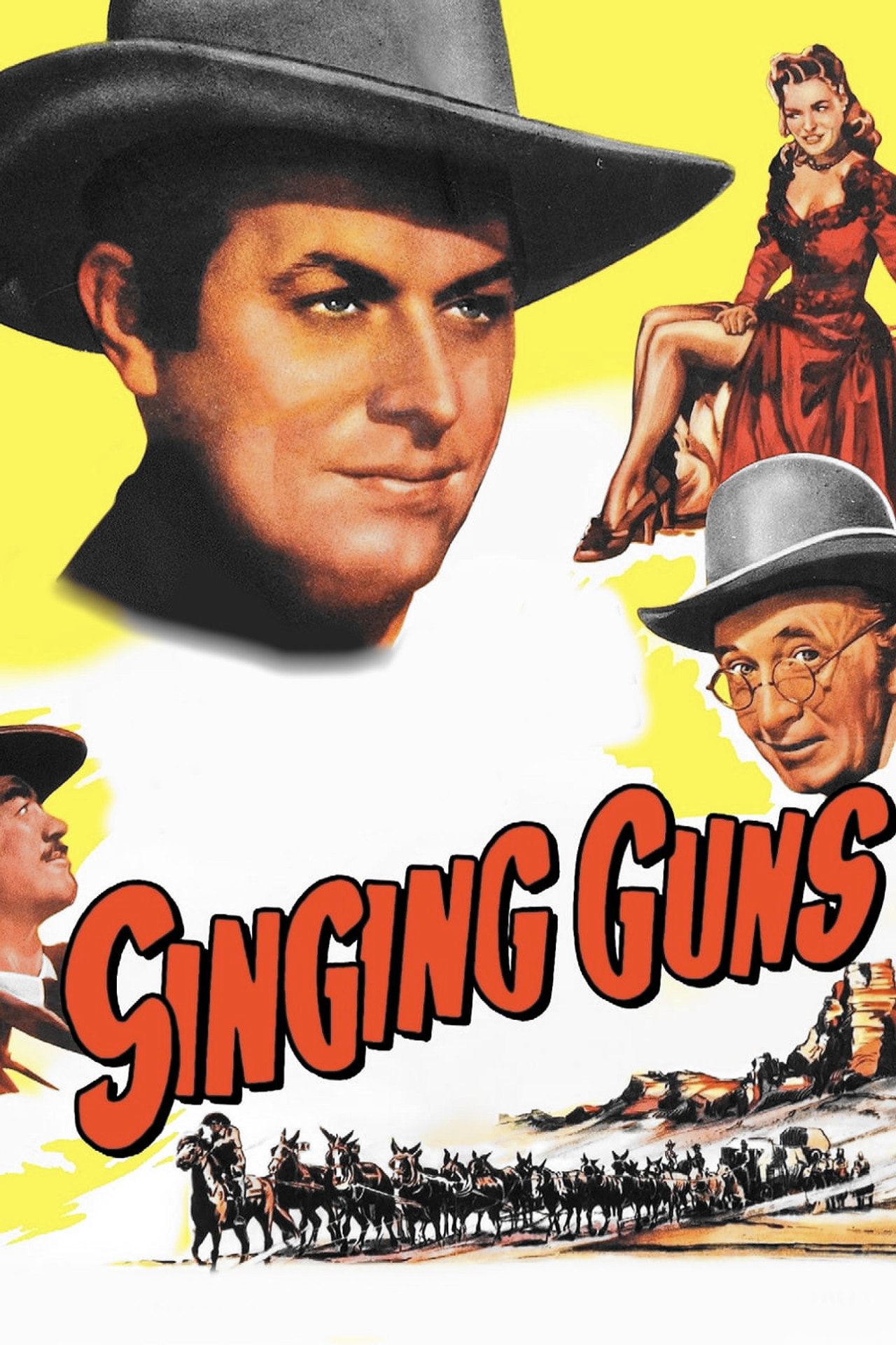 Pôster de Singing Guns