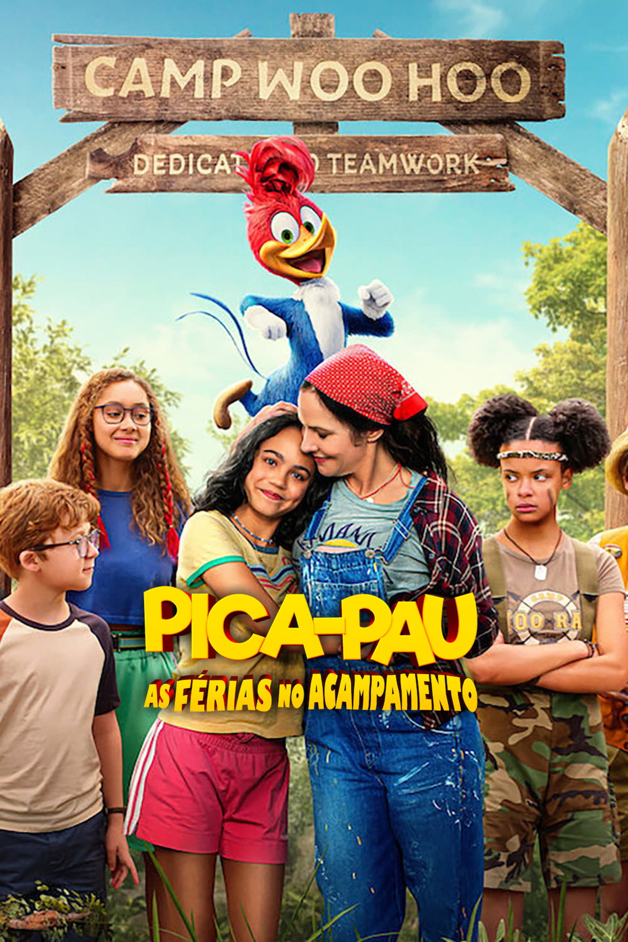 Pôster de Pica-Pau: As Férias no Acampamento