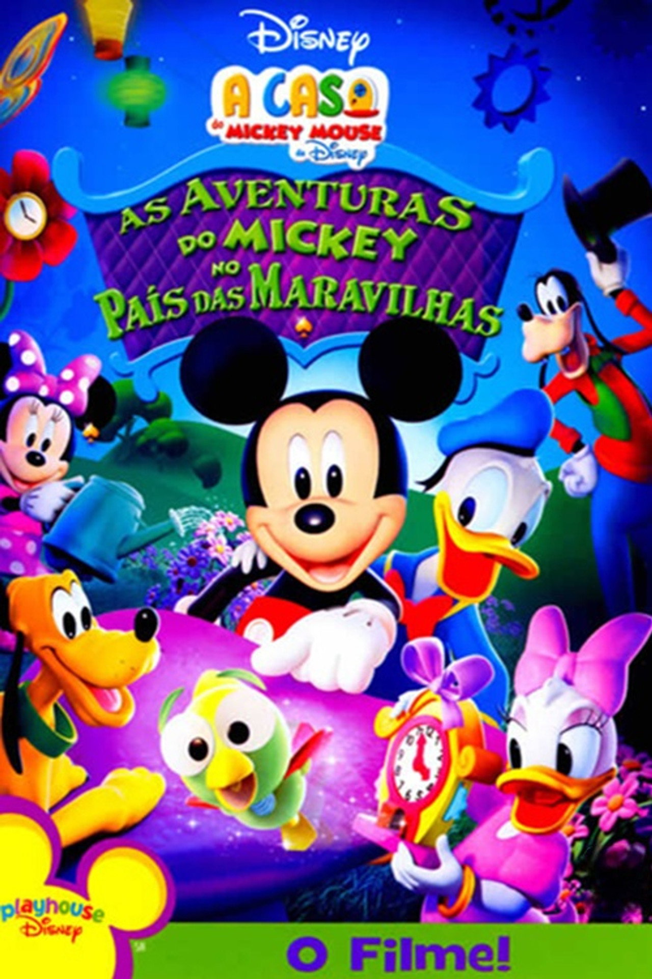 Pôster de A Casa do Mickey Mouse - As Aventuras do Mickey no País das Maravilhas