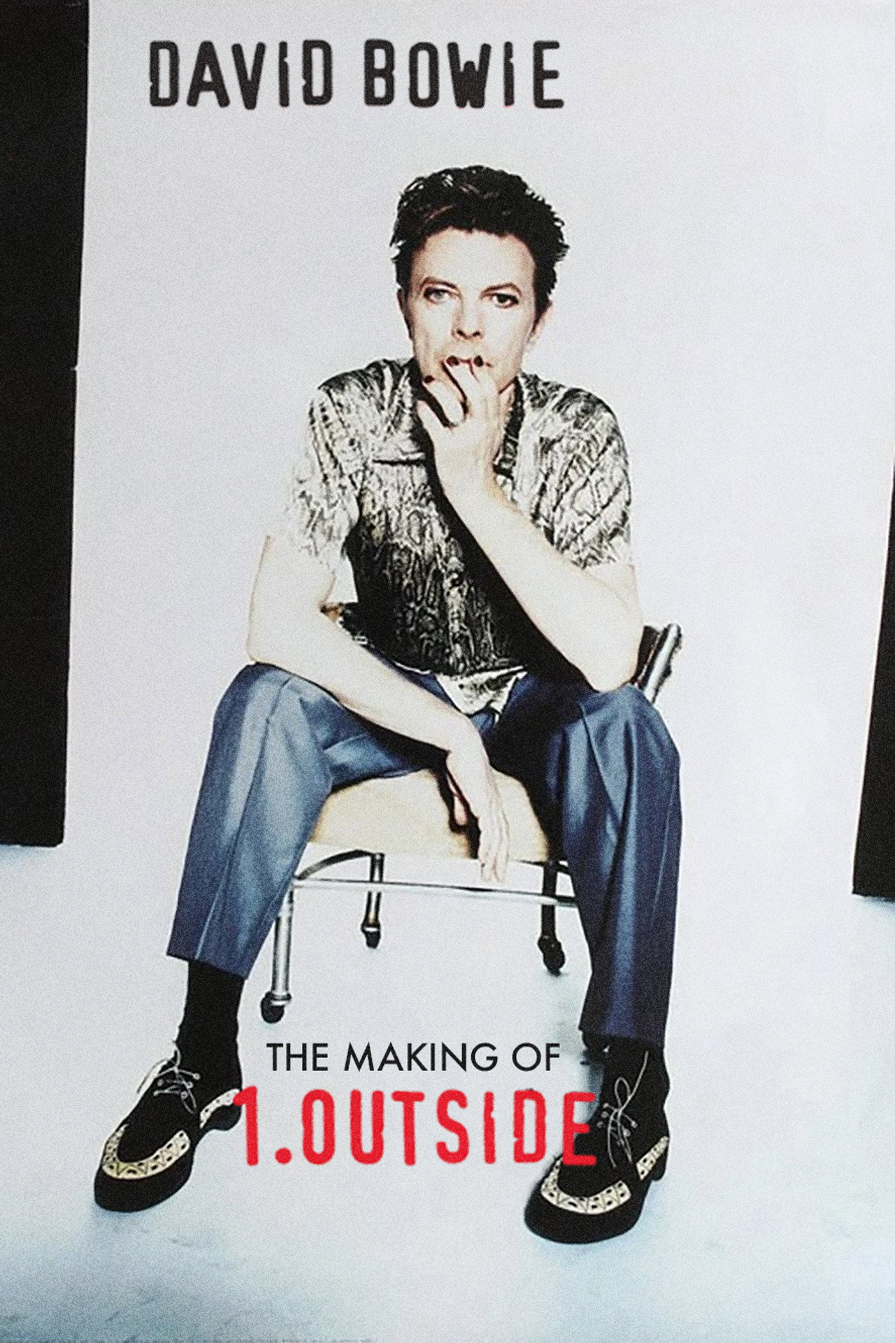Pôster de David Bowie: The Making of "1.Outside"
