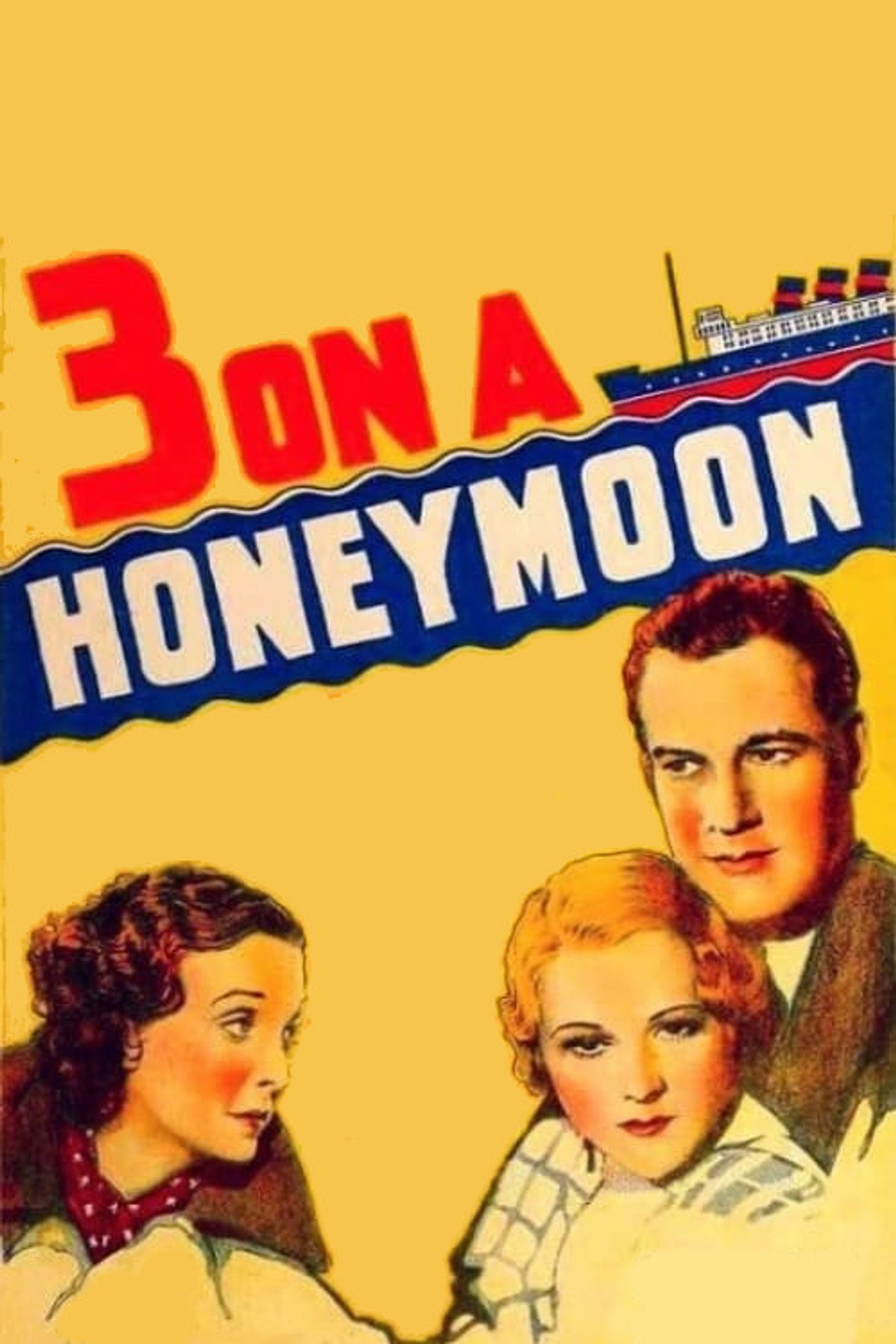 Pôster de Three on a Honeymoon