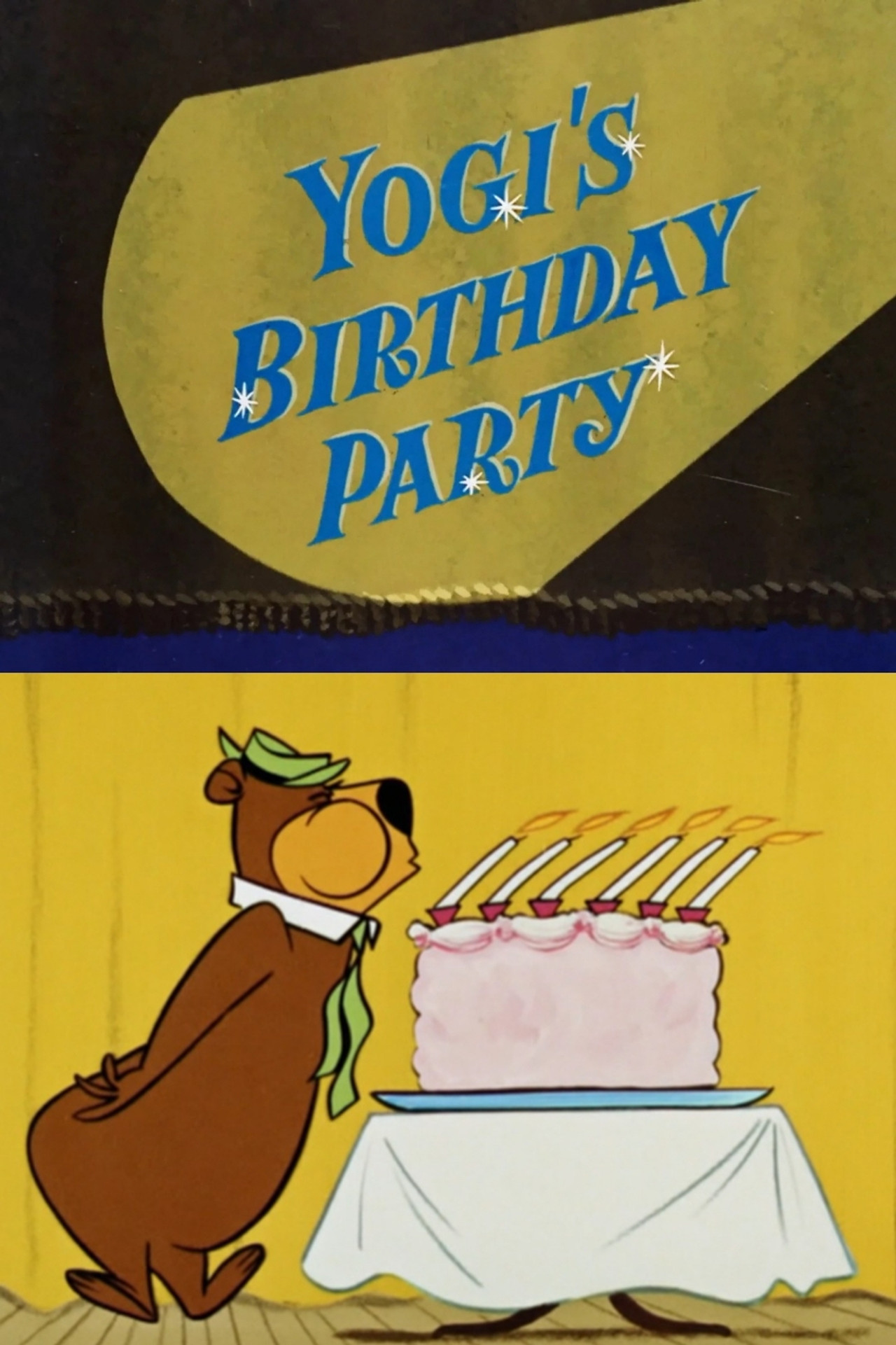 Pôster de Yogi's Birthday Party