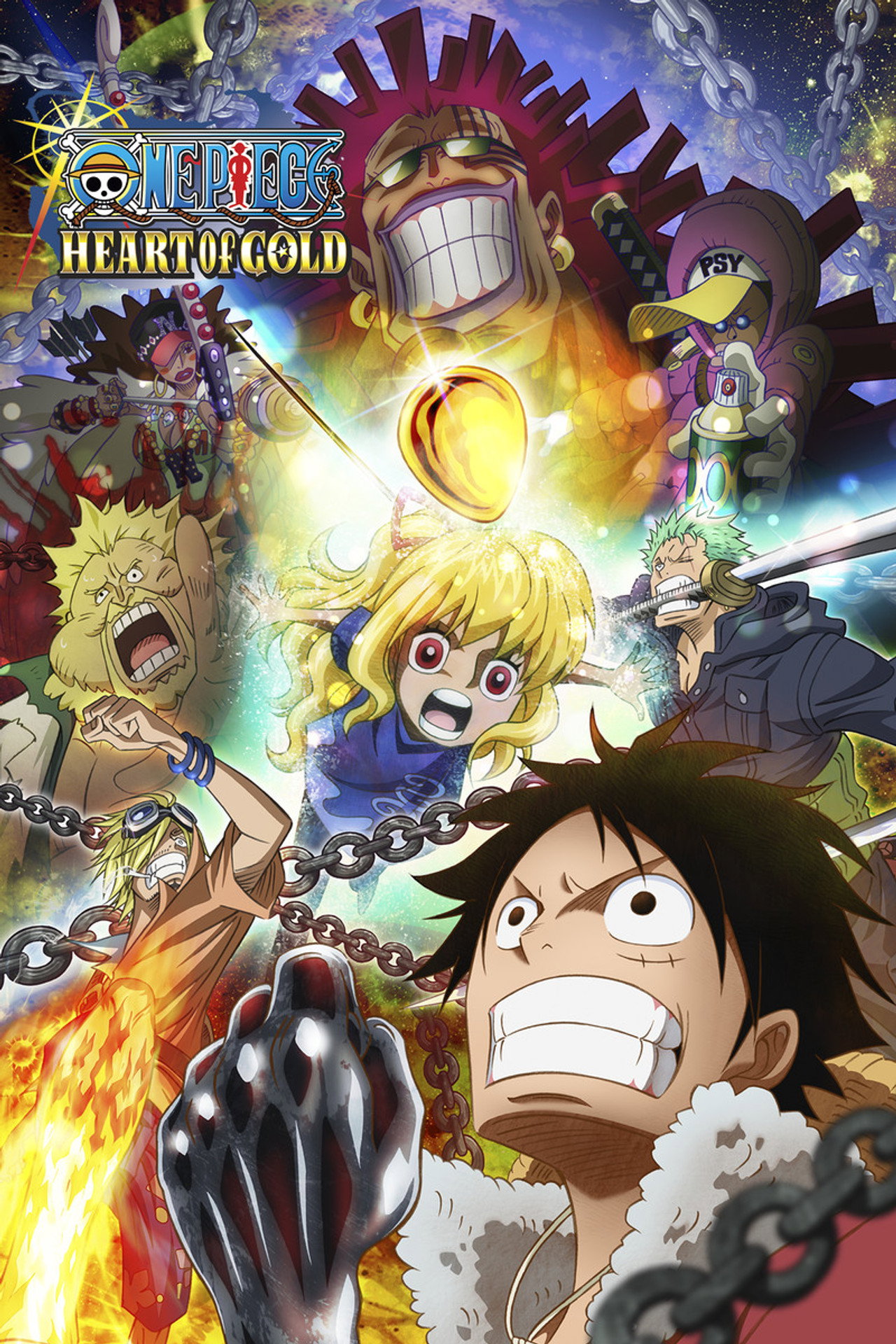 Pôster de One Piece: Coração de Ouro