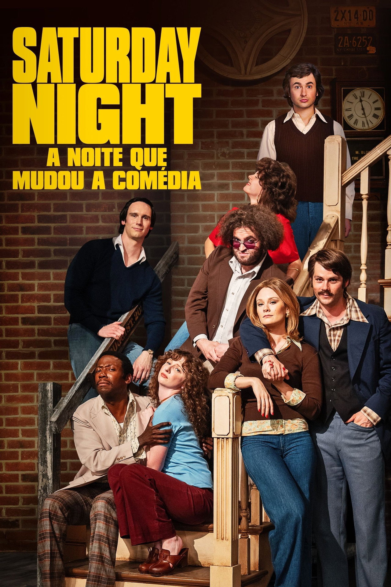 Pôster de Saturday Night: A Noite que Mudou a Comédia
