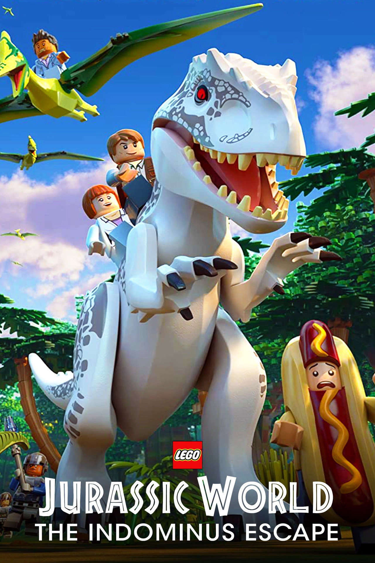 Pôster de LEGO Jurassic World: The Indominus Escape