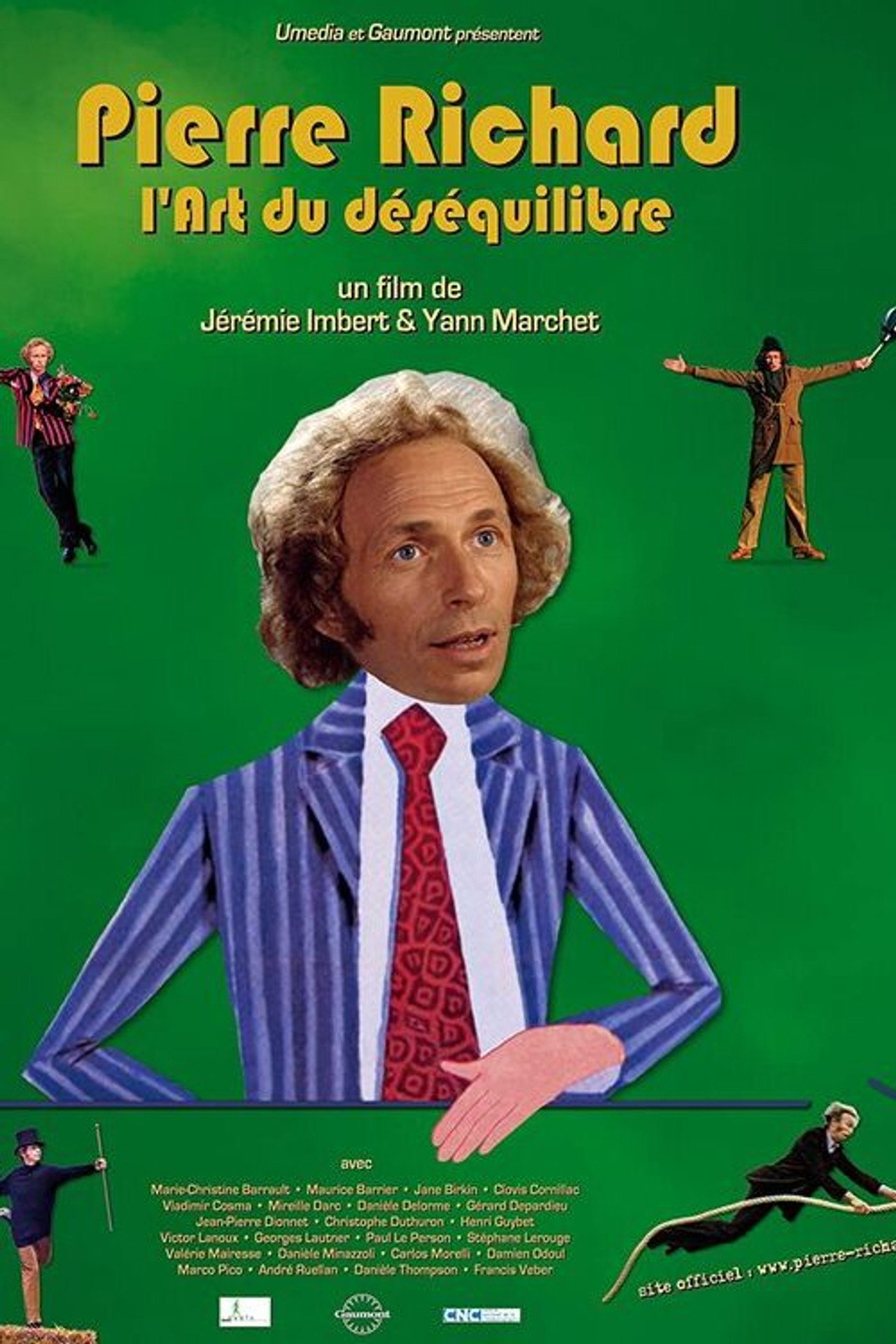 Pôster de Pierre Richard, l'art du déséquilibre