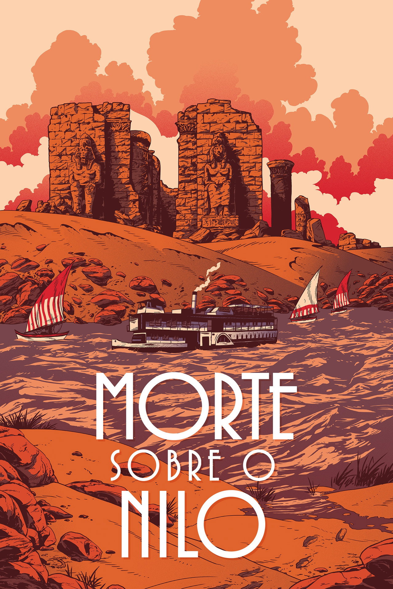 Pôster de Morte Sobre o Nilo