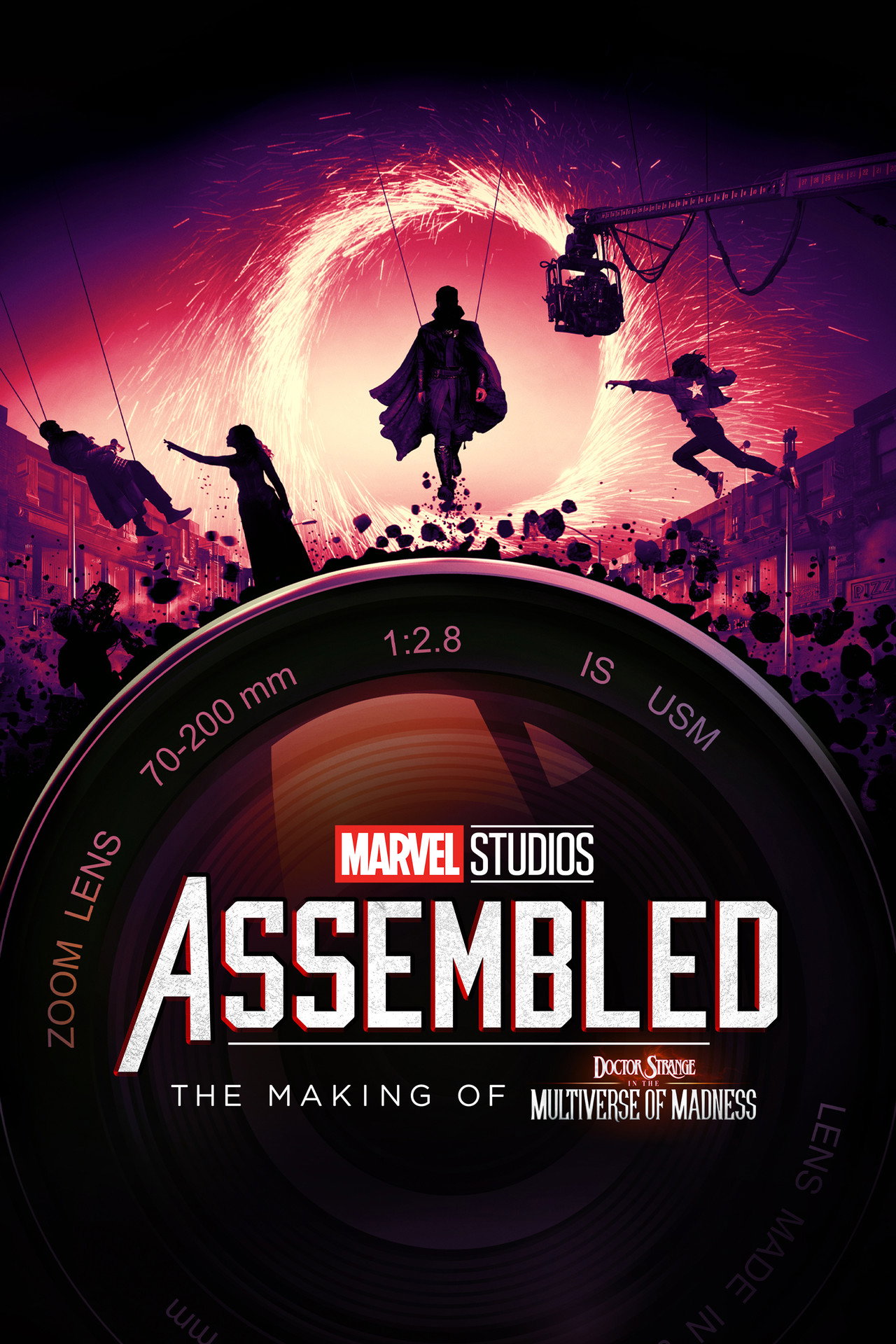 Pôster de Marvel Studios Assembled: The Making of Doctor Strange in the Multiverse of Madness
