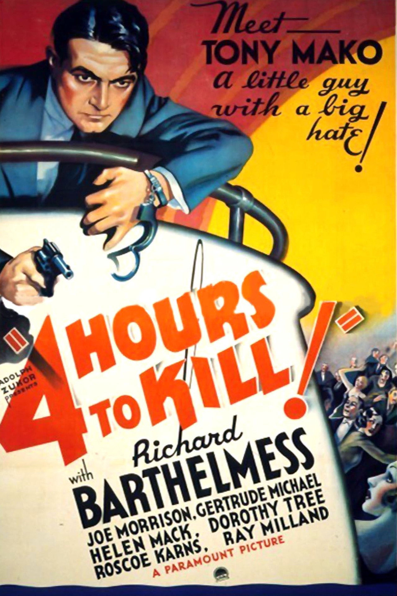 Pôster de Four Hours to Kill!