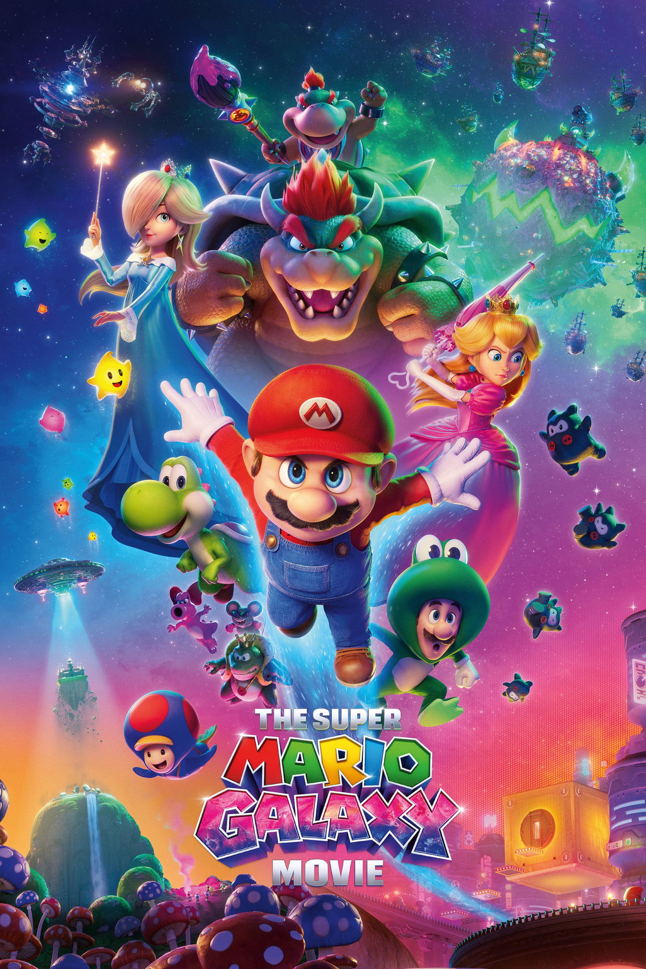 Pôster de The Super Mario Galaxy Movie