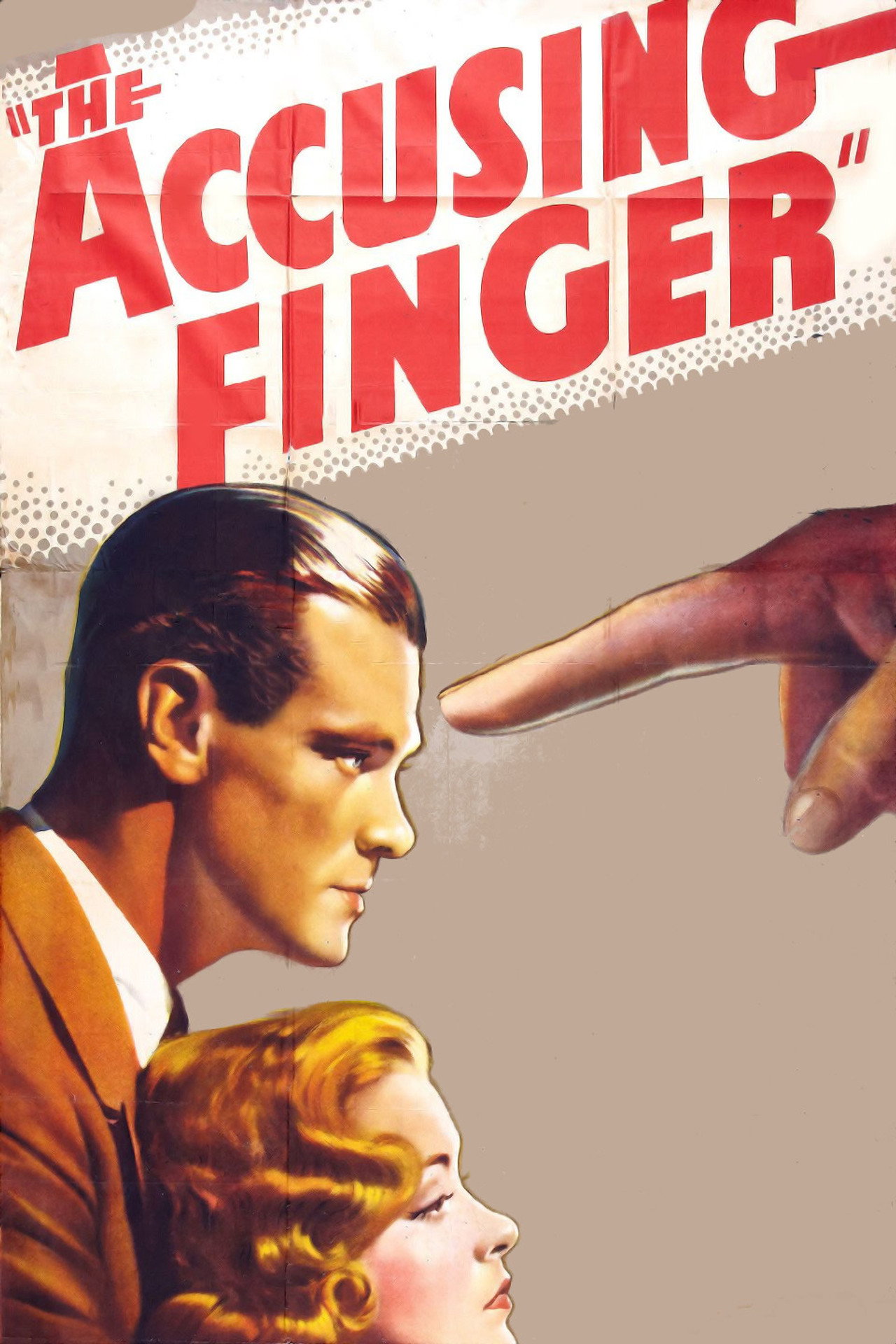 Pôster de The Accusing Finger