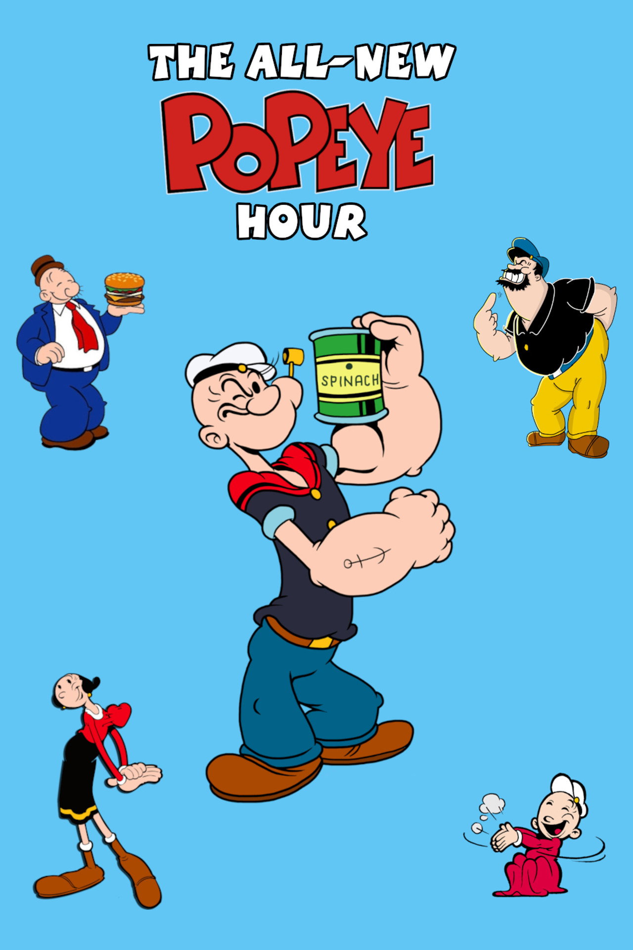 Pôster de The All-New Popeye Hour