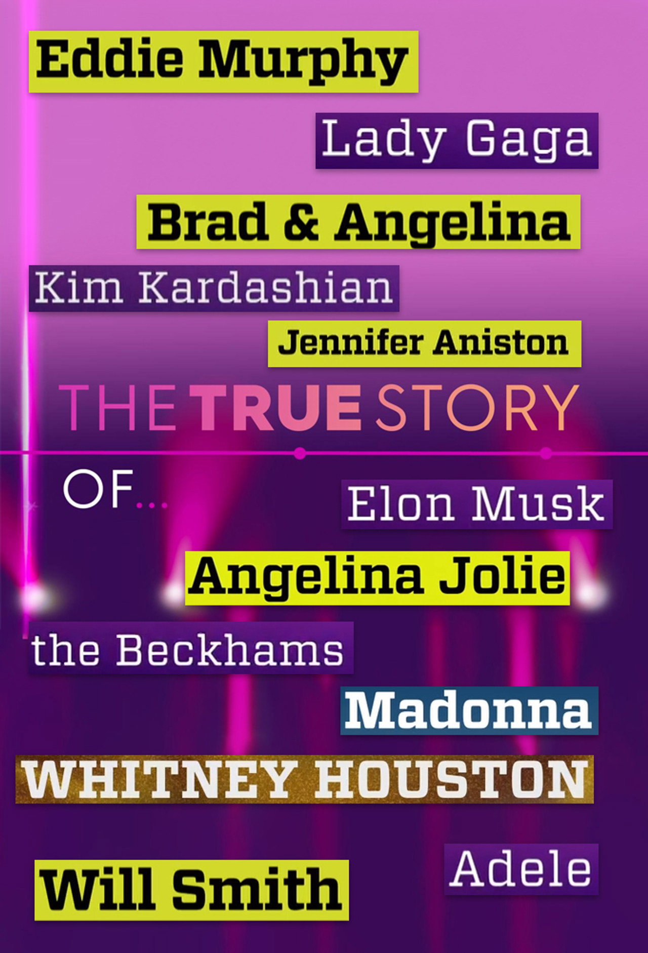 Pôster de The True Story of...