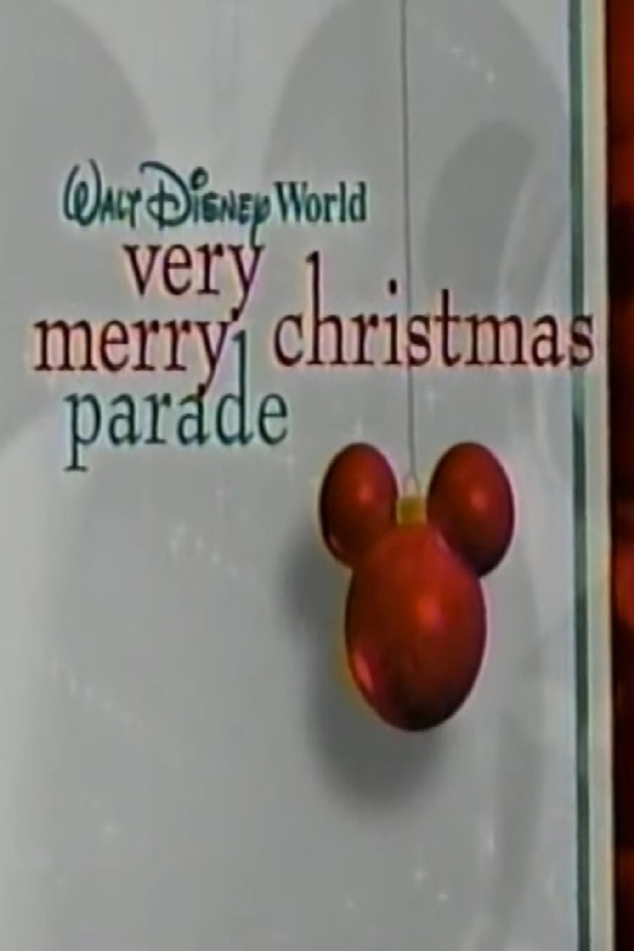 Pôster de Walt Disney World Very Merry Christmas Parade